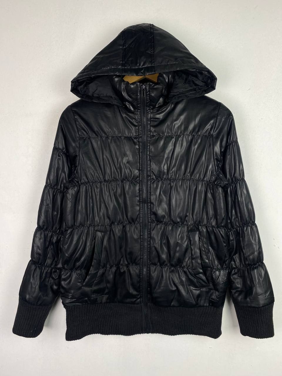image of Avant Garde Rush Hour s Puffer Jacket Nice Design in Black, Men's (Size Medium)