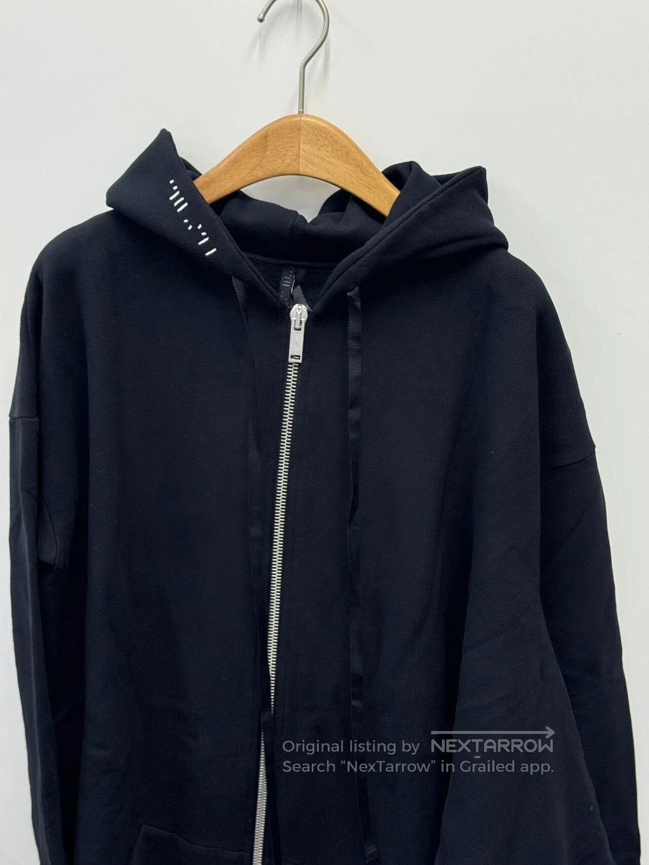 Ben Taverniti Unravel Project Black Hooded Sweatshirt by Unravel. Size US XS / EU 42 / 0 - 3 Thumbnail