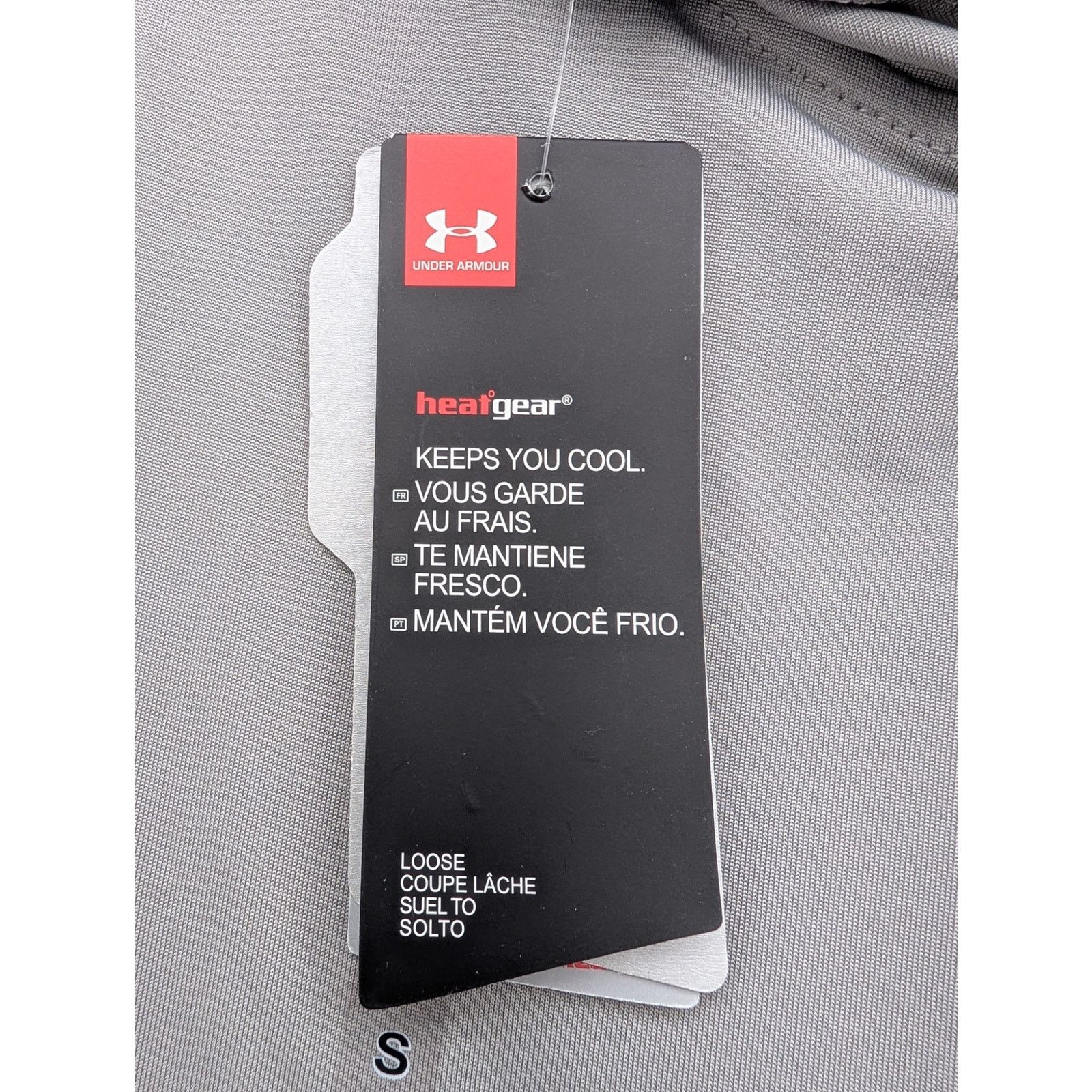 Under Armour NWT Under Armour Women's UA Heatgear Velocity Hoodie in Grey Size S / US 4 / IT 40 - 2 Thumbnail