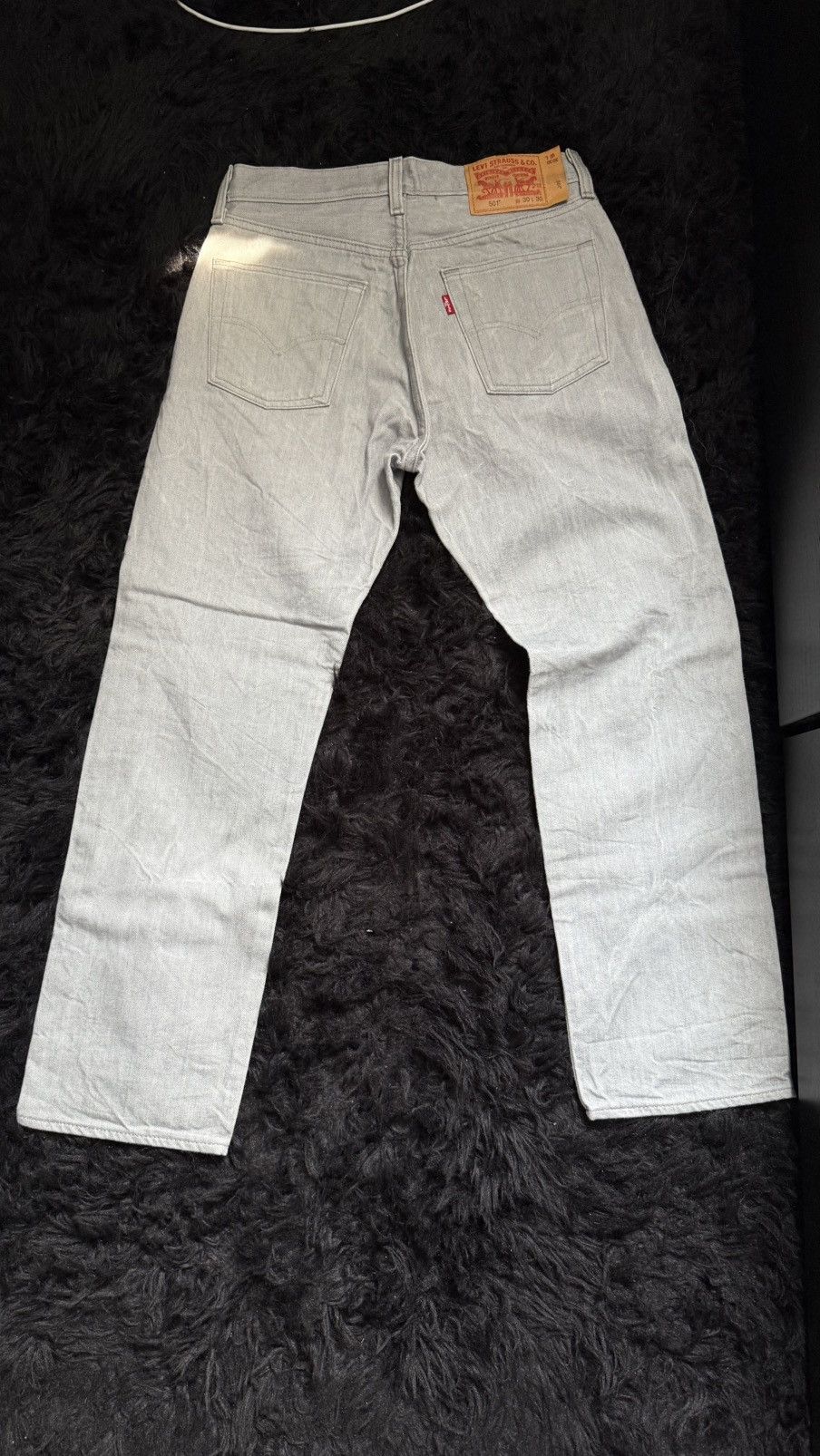 Levi's Gray Levi 501’s Size US 30 / EU 46 - 2 Thumbnail