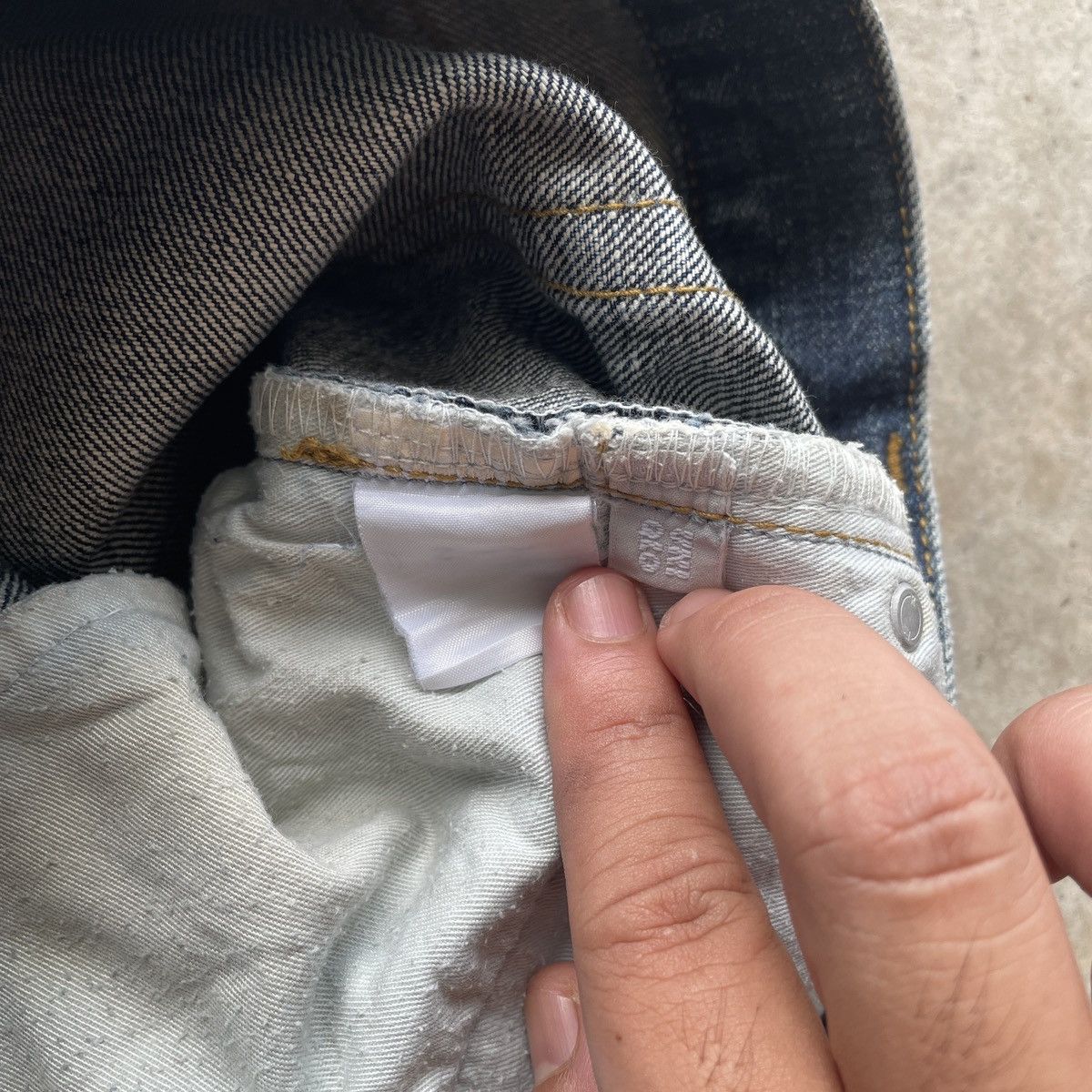 Japanese Brand W30x30💥 Vintage Japanese Faded Jeans MudWash Denim Pants Size US 30 / EU 46 - 6 Thumbnail