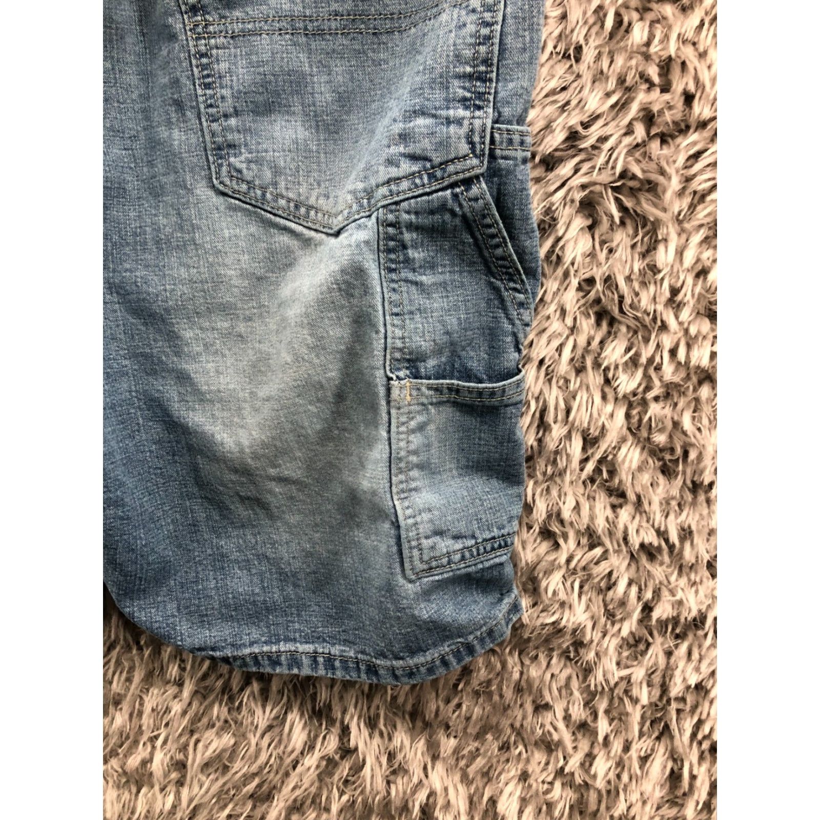 Denime Sonoma Mens Bermuda Shorts Size 40 Mid Denim Blue 5-Pocket Regular Rise Belt Loops Jeans Style Casual Vintage: No (Not Vintage) Mens Size US 40 / EU 56 - 7 Thumbnail