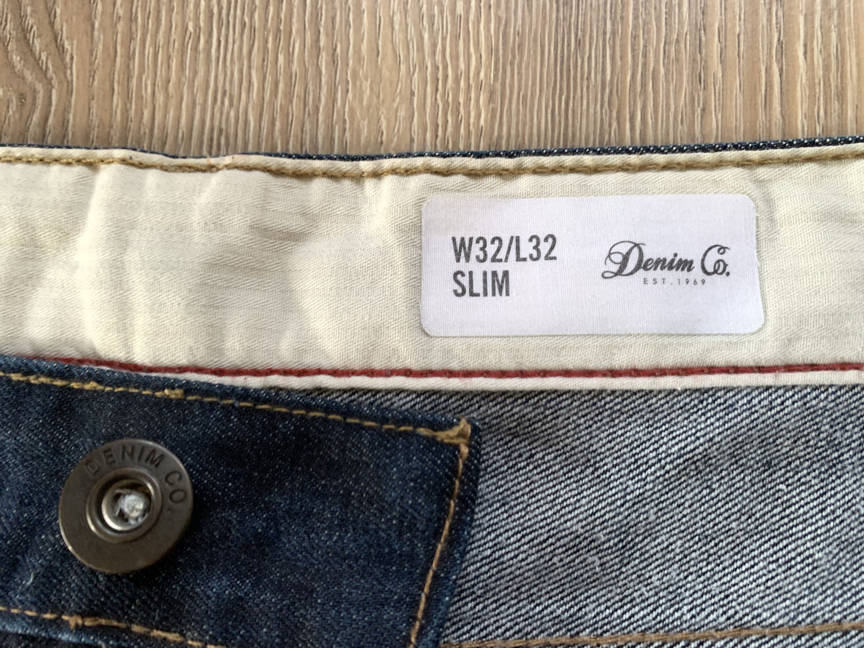 Denim & Co. Denim Co Slim Selvedge Jeans Size US 32 / EU 48 - 9 Thumbnail