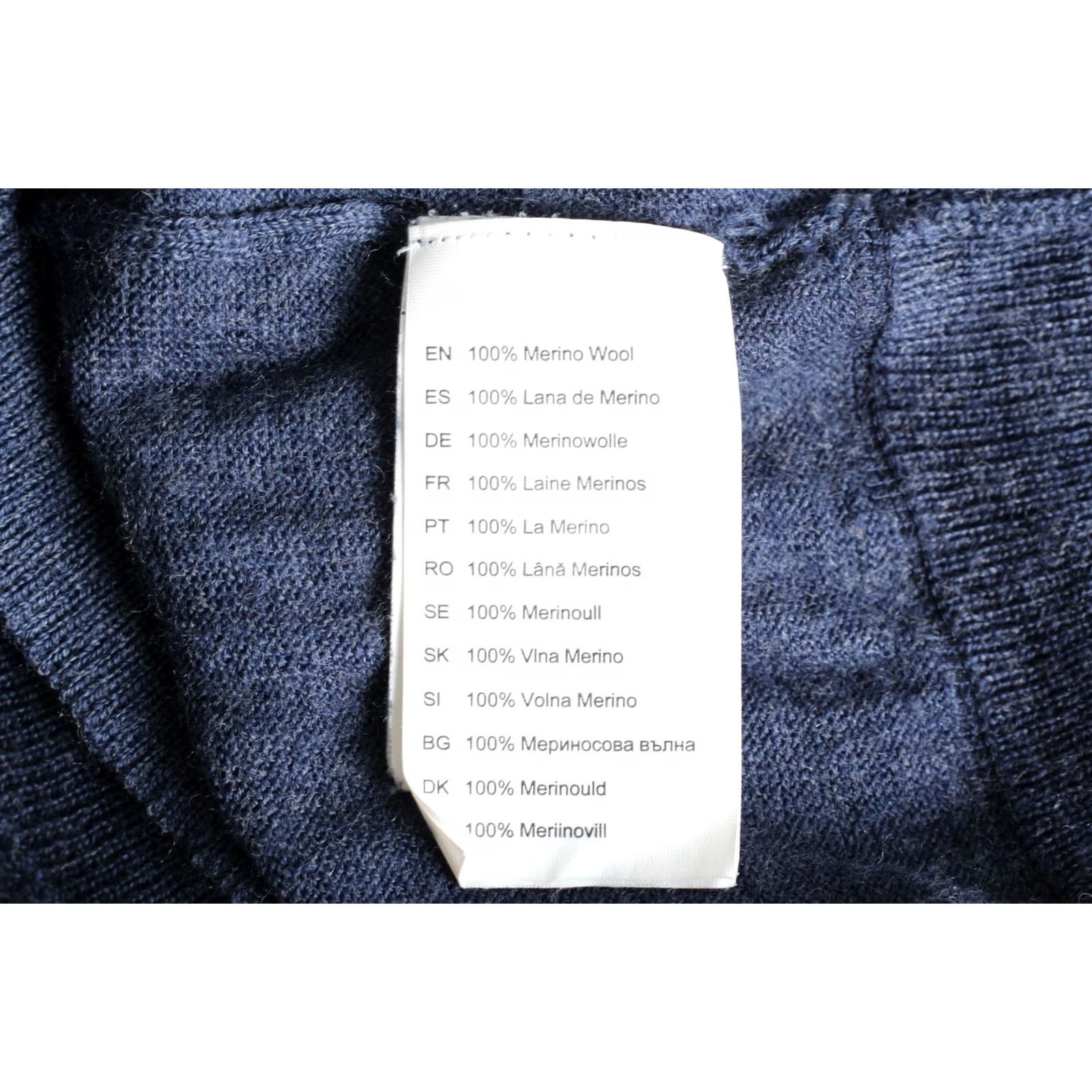 Helly Hansen Helly Hansen Crew Neck Merino Wool Jumper Sweater Men L Blue VR3606 Size US L / EU 52-54 / 3 - 5 Thumbnail
