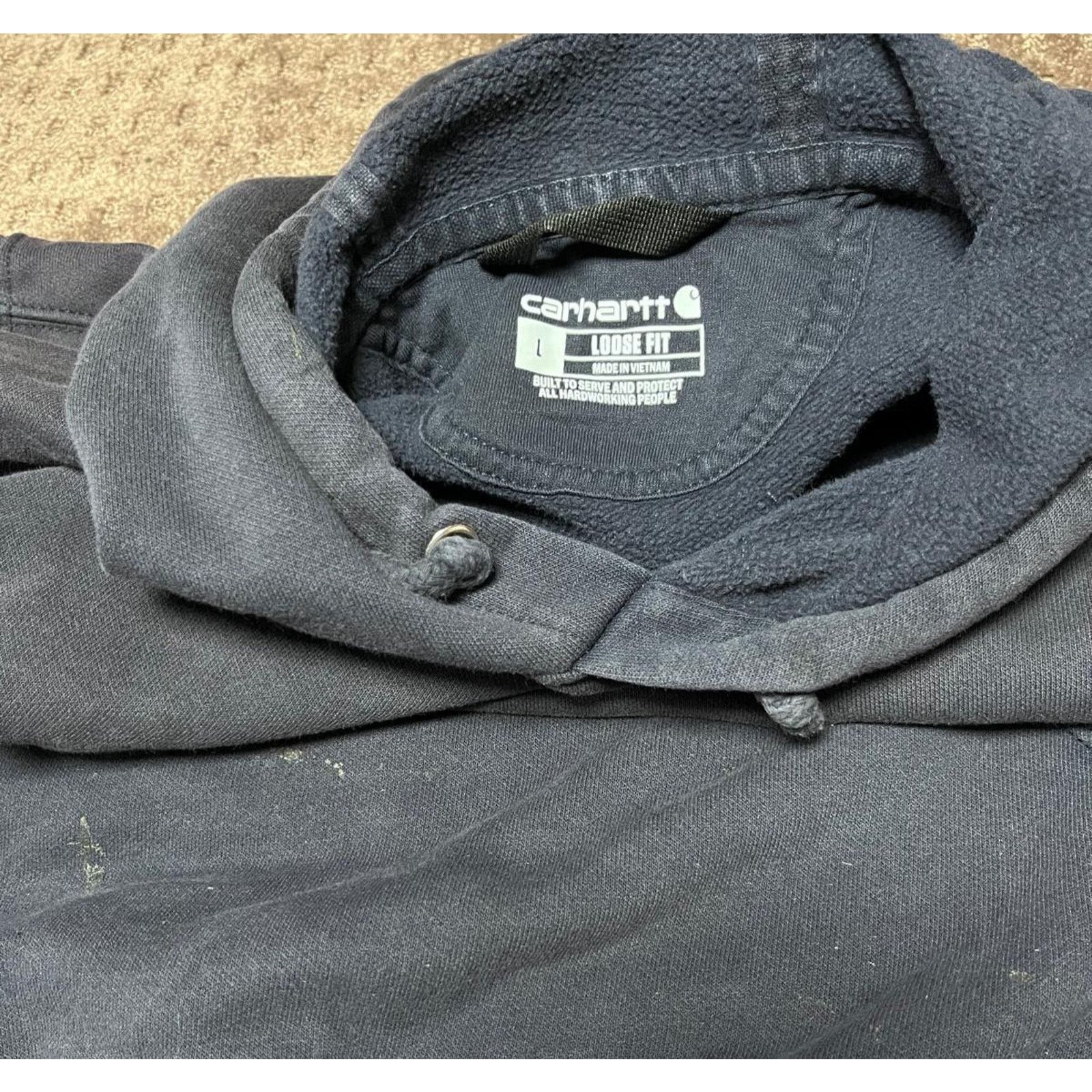 Carhartt 🛠️ Carhartt Westhampton Architectural Glass Hoodie - Size L Size US L / EU 52-54 / 3 - 3 Thumbnail