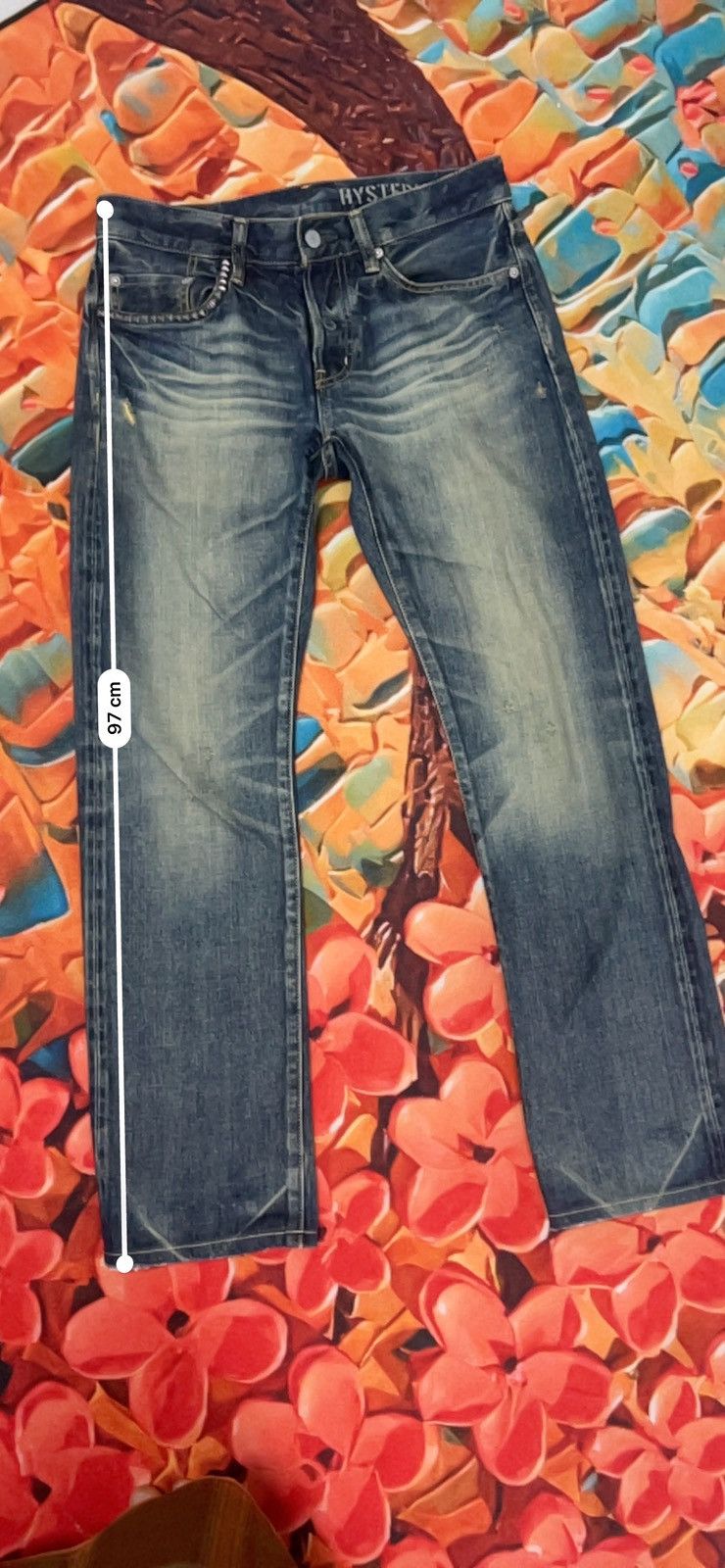Japanese Brand Hysteric Glamour - Selvedge Jeans Size US 30 / EU 46 - 21 Thumbnail