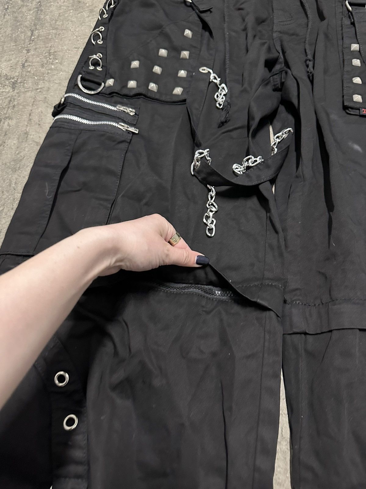 Tripp NYC × Vintage Y2K Tripp NYC baggy chain pants Size US 38 / EU 54 - 4 Thumbnail