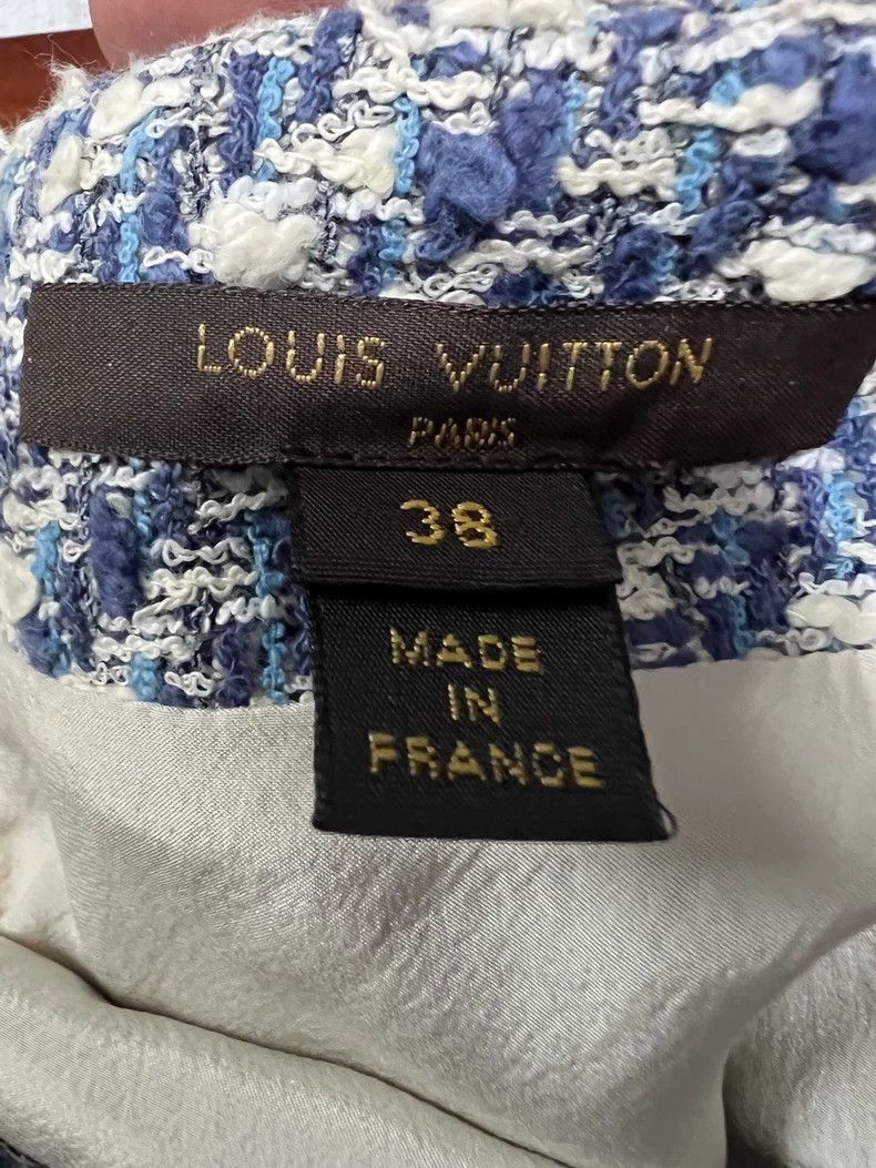Louis Vuitton Louis Vuitton Fringed Pocket Skirt Size 38-2506 Size 37" - 4 Thumbnail