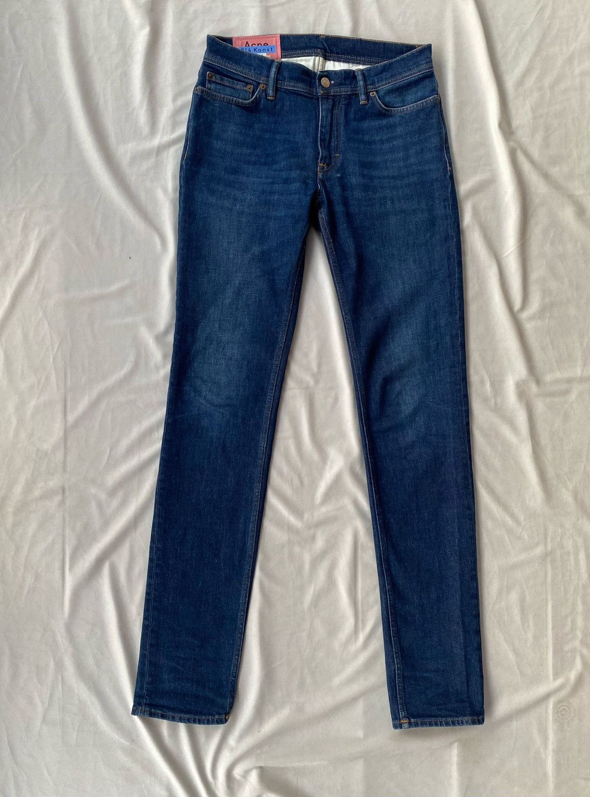 Acne Studios Acne Studios Blå Konst ‘North’ Slim Fit Women’s Jeans Size 30" / US 8 / IT 44 - 4 Thumbnail