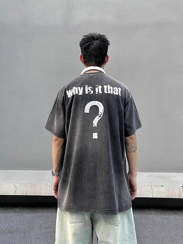 Vintage Kawakami x Han Vintage High Street Hip Hop Loose T-Shirt Size US M / EU 48-50 / 2 - 2 Thumbnail