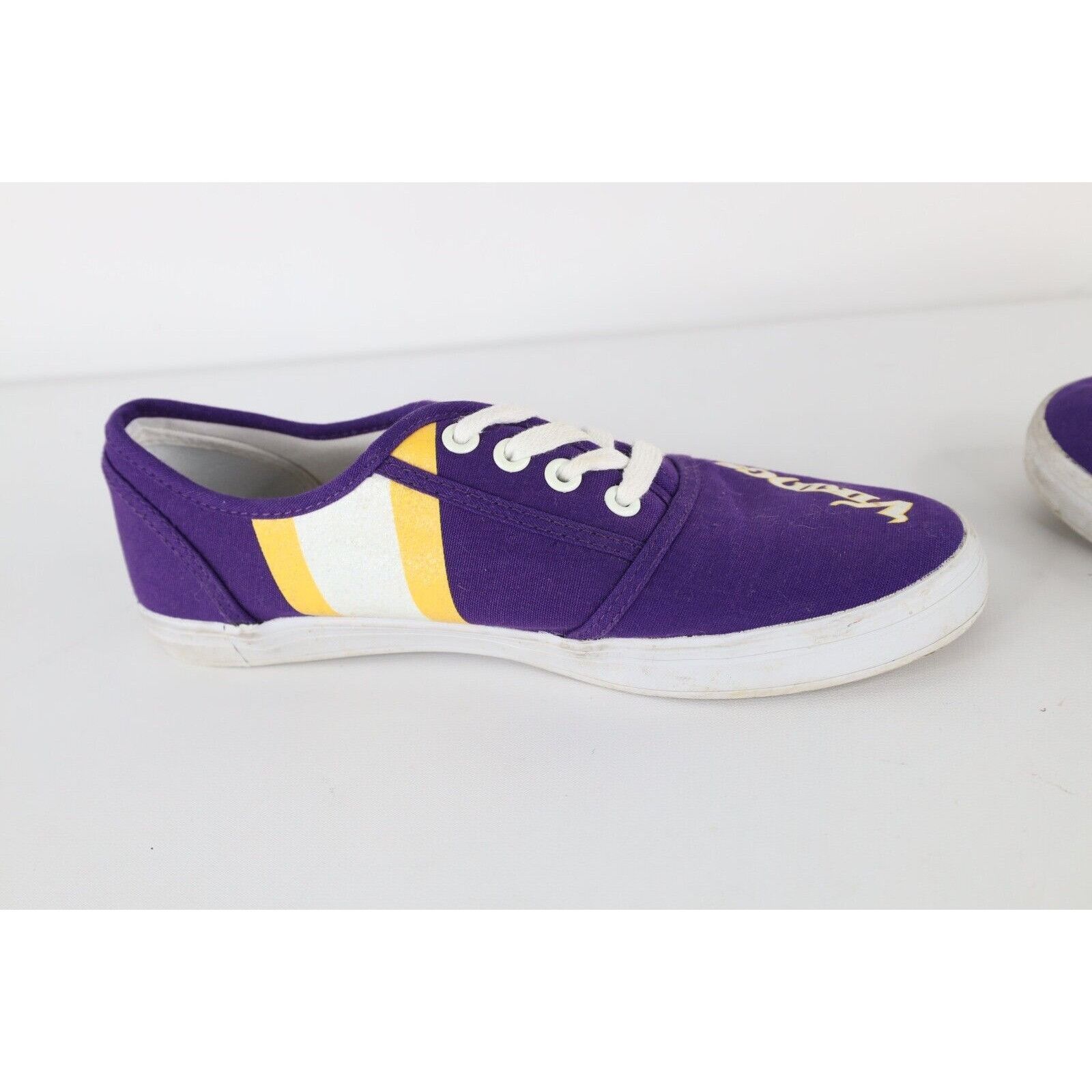 Vintage Vintage Y2K NFL Spell Out Minnesota Vikings Football Shoes Size US 8 / IT 38 - 8 Thumbnail