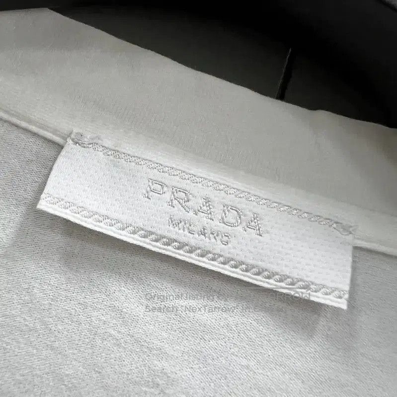 Prada Prada Summer White Cotton Short Sleeve T-Shirt. Size M / US 6-8 / IT 42-44 - 2 Thumbnail