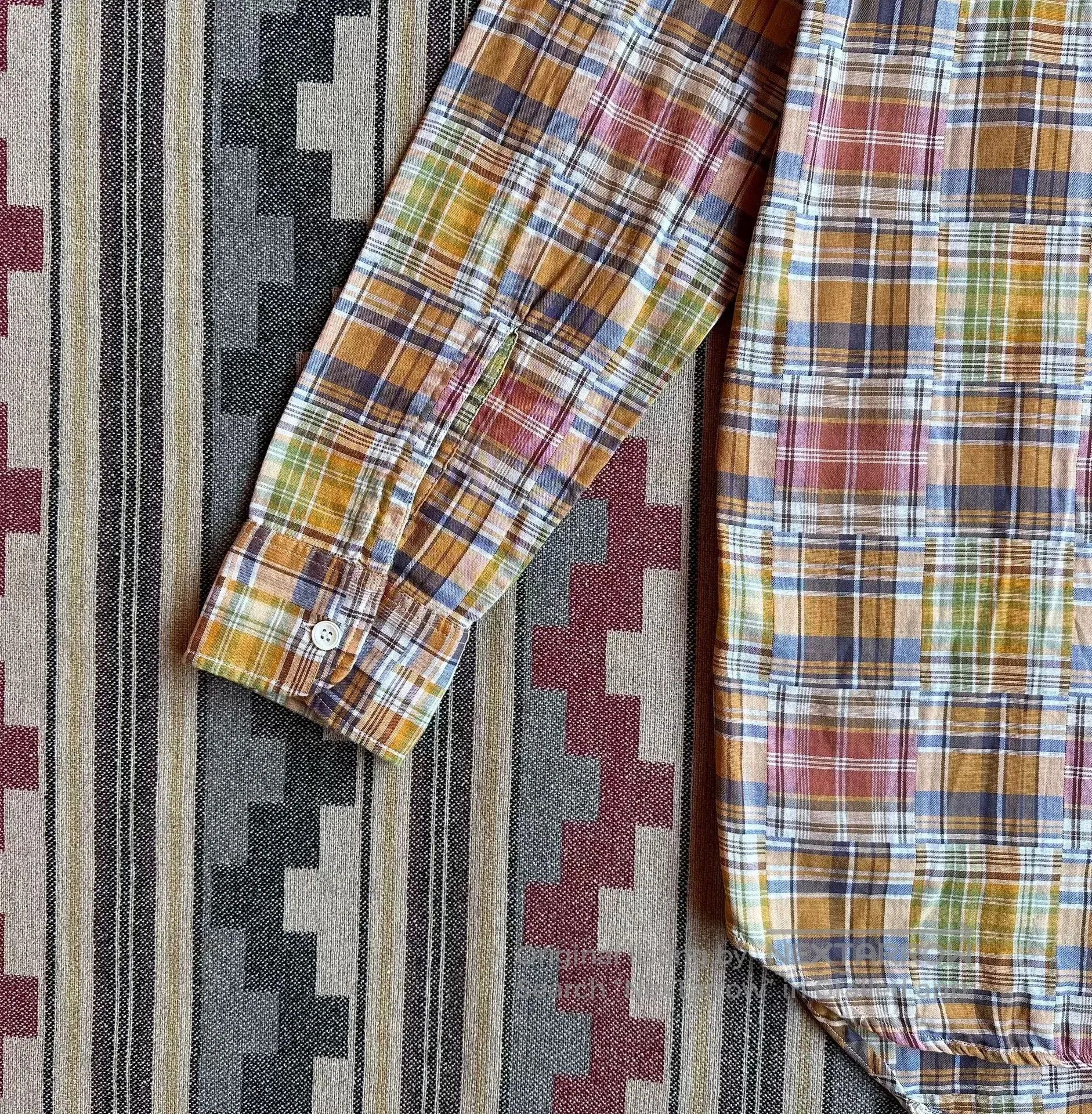 Nigel Cabourn Nigel Cabourn Big Shirt Plaid Long Sleeve. Size US S / EU 44-46 / 1 - 5 Thumbnail