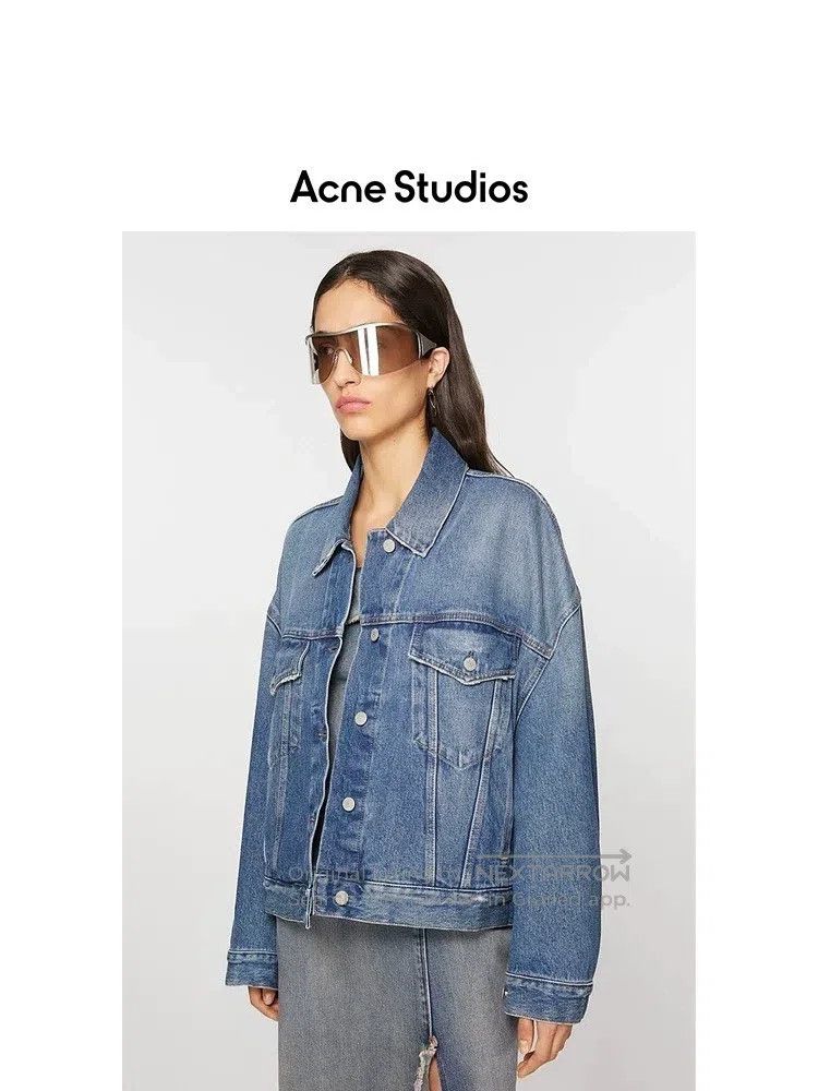 Acne Studios Acne Studios Classic Denim Jacket Size 4XL / US 24-26 - 8 Thumbnail