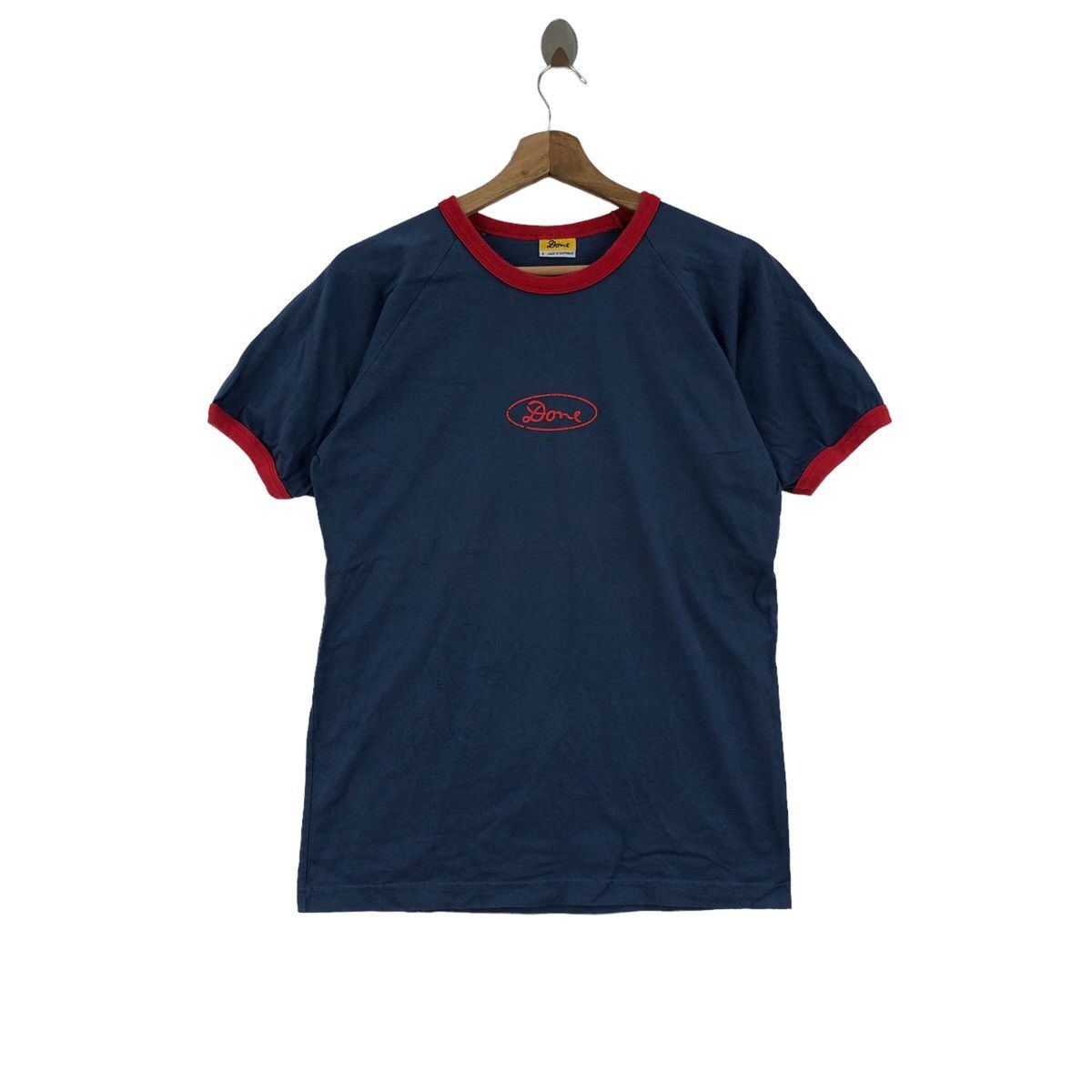 Vintage Australian Artist KEN DONE AUSTRALIA Ringer Shirt