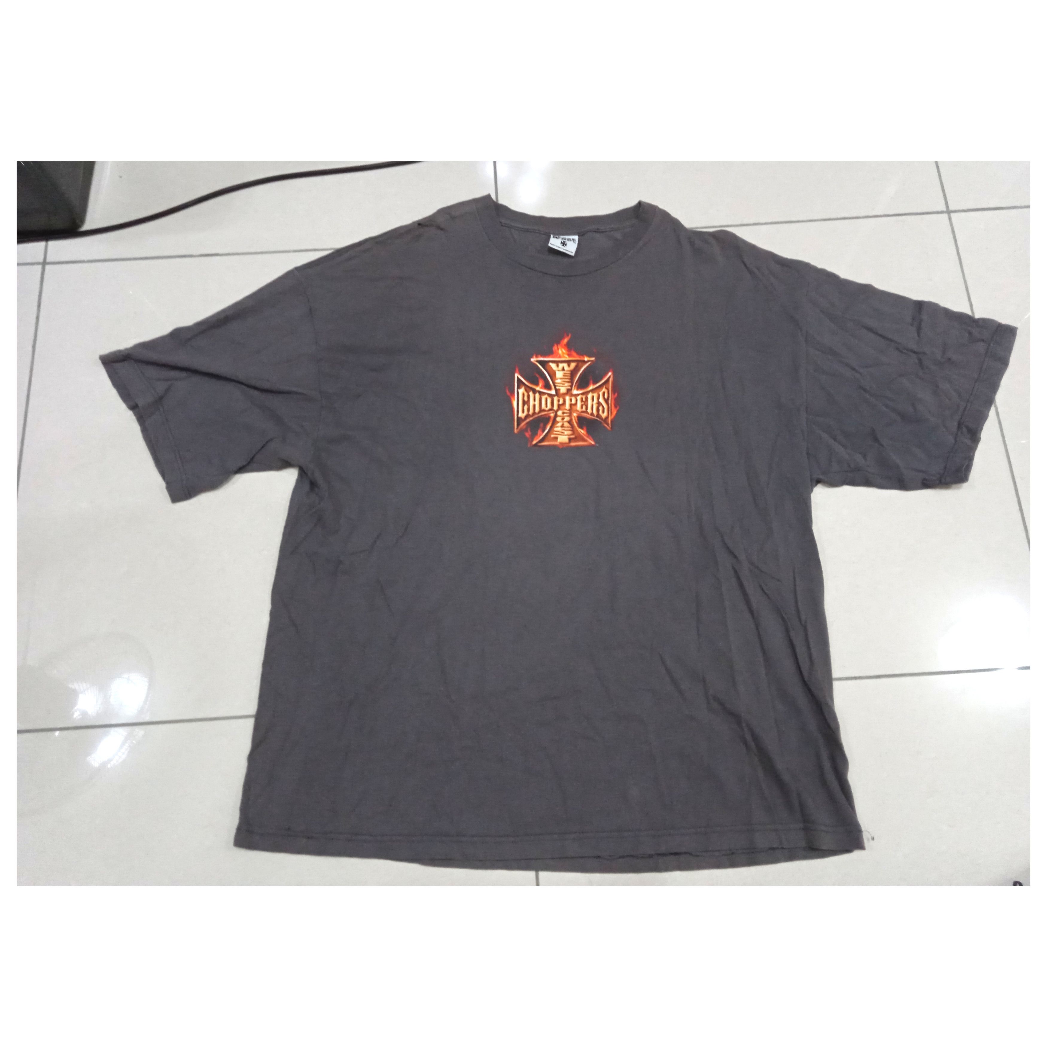 West Coast Choppers Vintage 2000s West Coast Choppers T Shirt Jesse Who Size US XXL / EU 58 / 5 - 2 Thumbnail