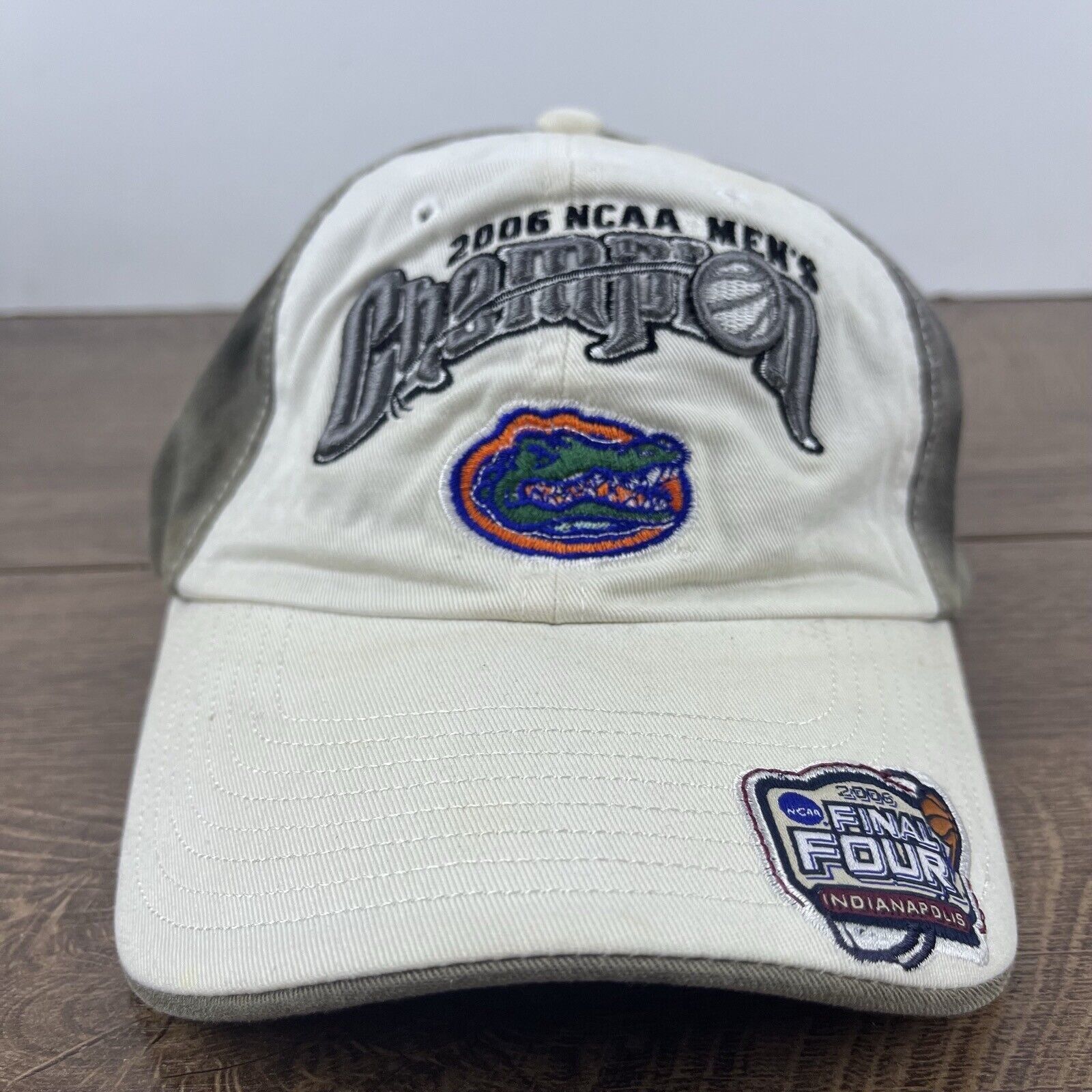 Other 2006 Florida Gators Champions Hat White Cap Hat Adjustable H Size ONE SIZE - 3 Thumbnail