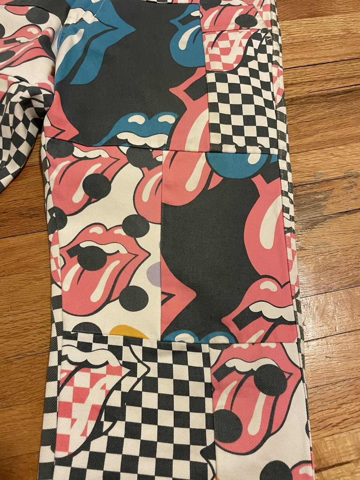 Comme des Garcons Homme Plus SS06 Rolling Stones Patch Worked Trouser Size US 28 / EU 44 - 3 Thumbnail