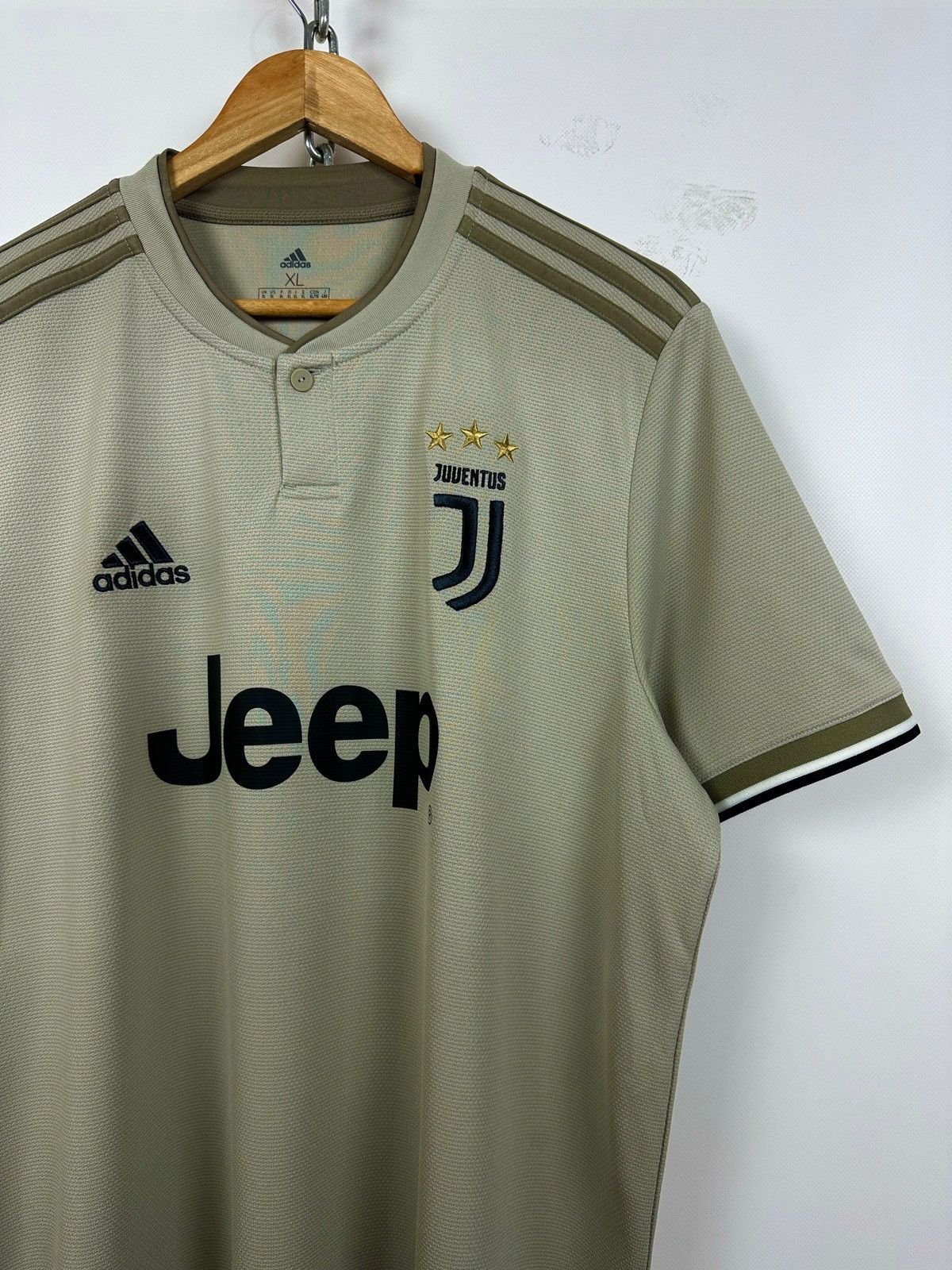 Adidas 2018/19 Adidas Juventus FC Away Soccer Jersey Size US XL / EU 56 / 4 - 3 Thumbnail
