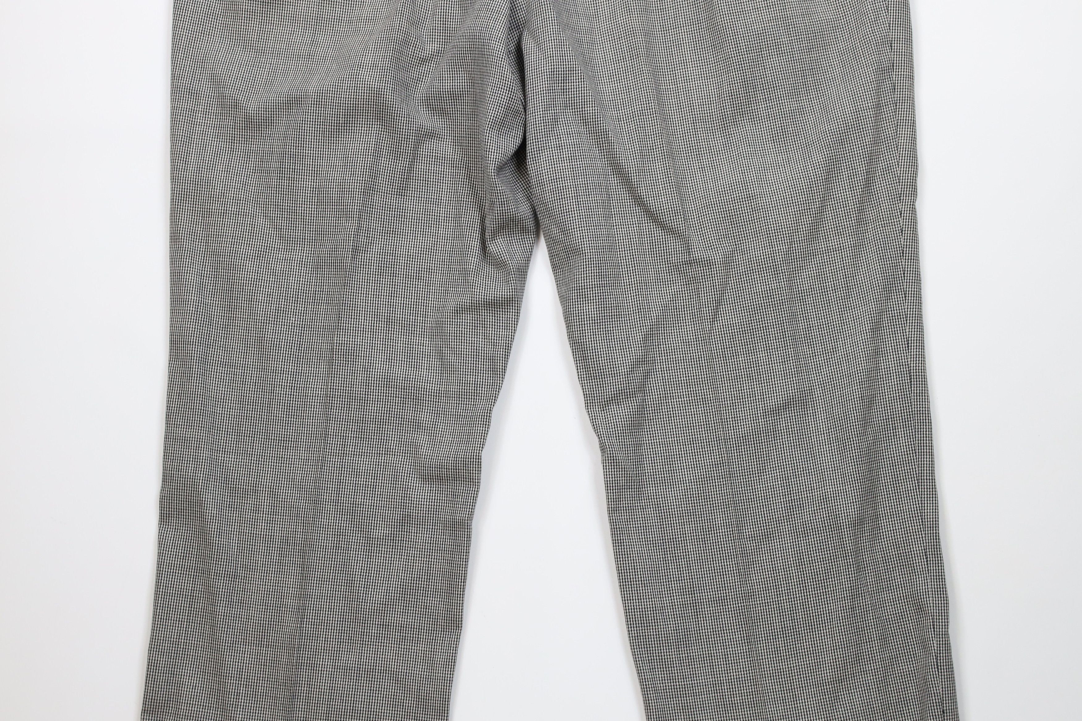 Tommy Hilfiger Vintage 90s Tommy Hilfiger Houndstooth Wide Leg Chino Pants Size US 38 / EU 54 - 10 Thumbnail
