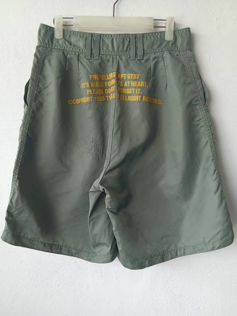 Vintage Vintage Propellershaft Multizipper Nylon Baggy Jorts Size US 29 - 5 Thumbnail