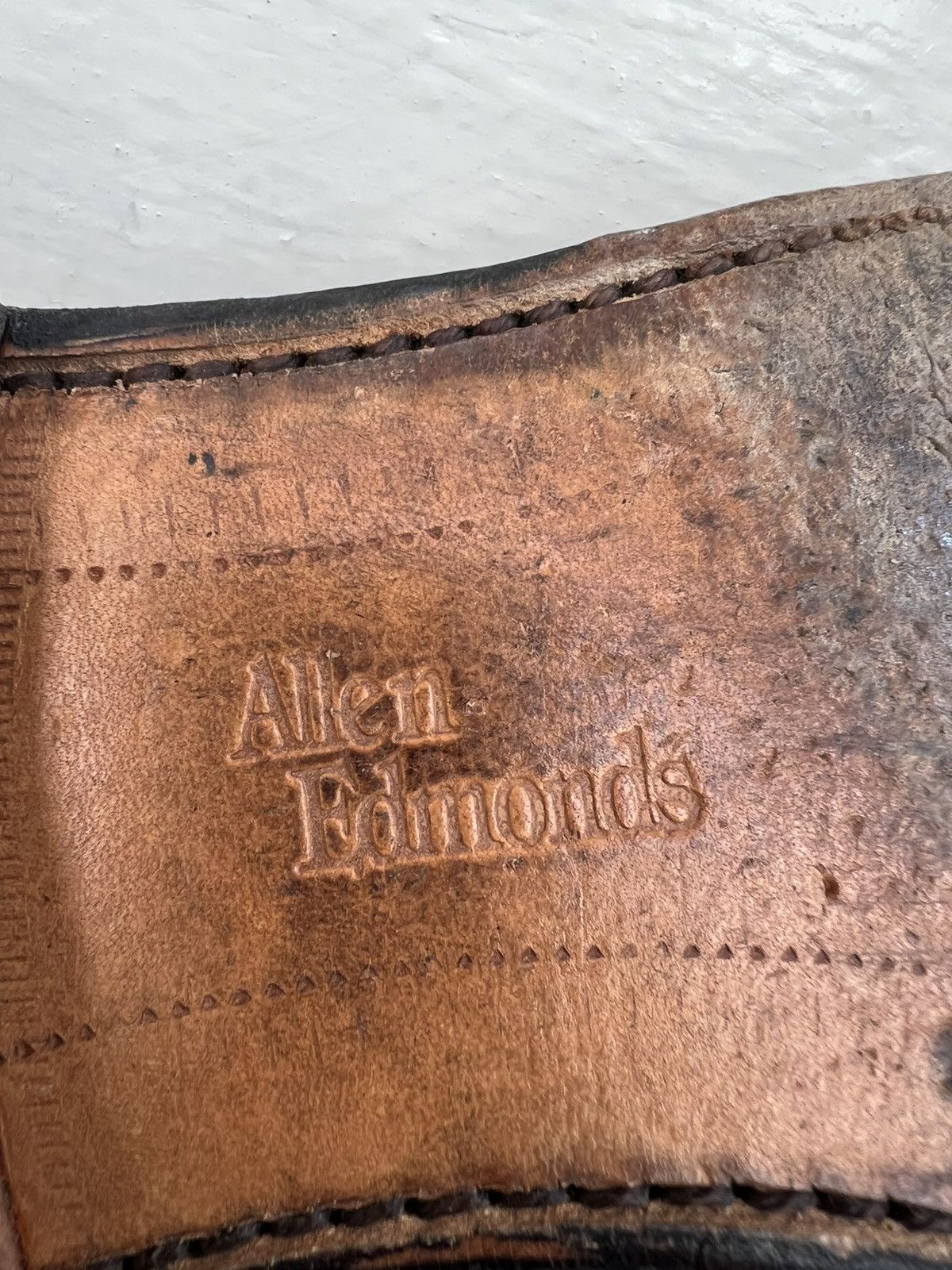 Allen Edmonds Allen Edmonds Park Avenue Brown Pebbled Leather Oxford Shoes Size US 9.5 / EU 42-43 - 18 Thumbnail