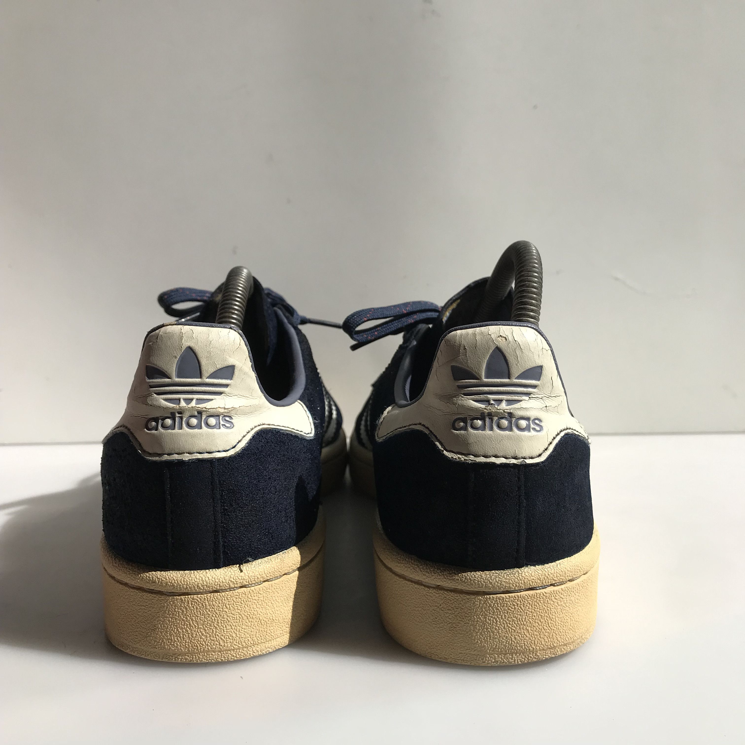 Adidas Vintage Adidas Originals Campus 80s Suede Navy Blue Size US 11 / EU 44 - 3 Thumbnail