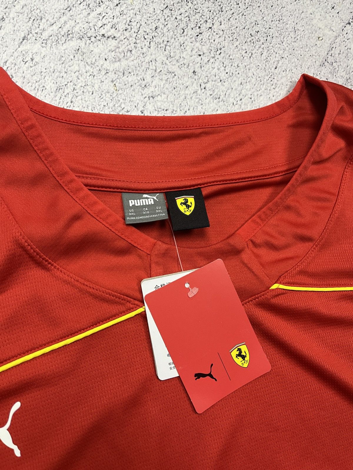 Puma Puma Scuderia Ferrari Charles Leclerc Hockey Jersey F1 2024 Size US XXL / EU 58 / 5 - 5 Thumbnail