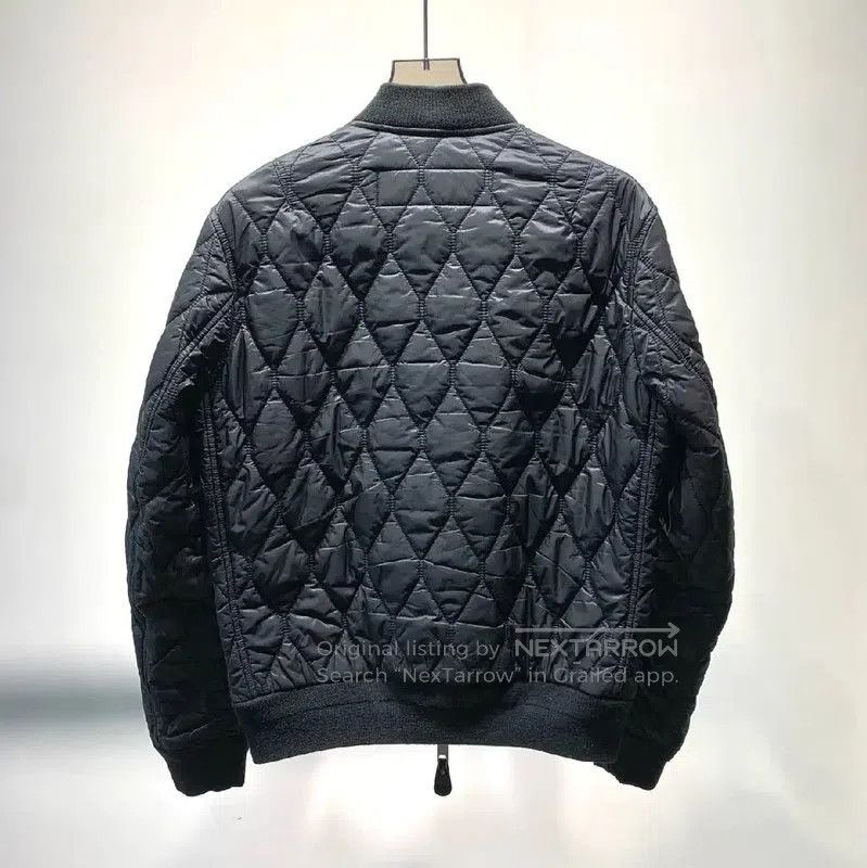 Burberry Burberry Men's Quilted Bomber Jacket in Black. Size US M / EU 48-50 / 2 - 2 Thumbnail