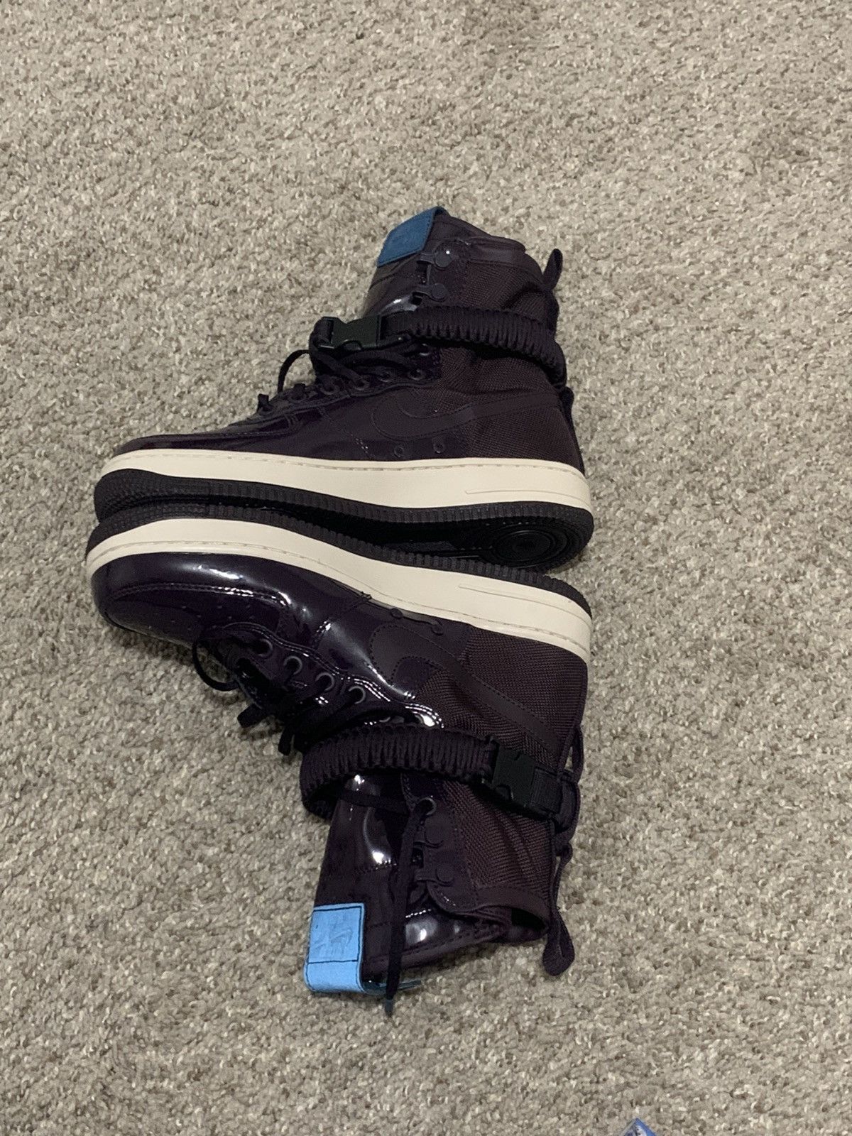 Nike Ruby Rose x Nike Wmns SF Air Force 1 Premium 'Port Wine' SZ8 Size US 8 / IT 38 - 4 Thumbnail