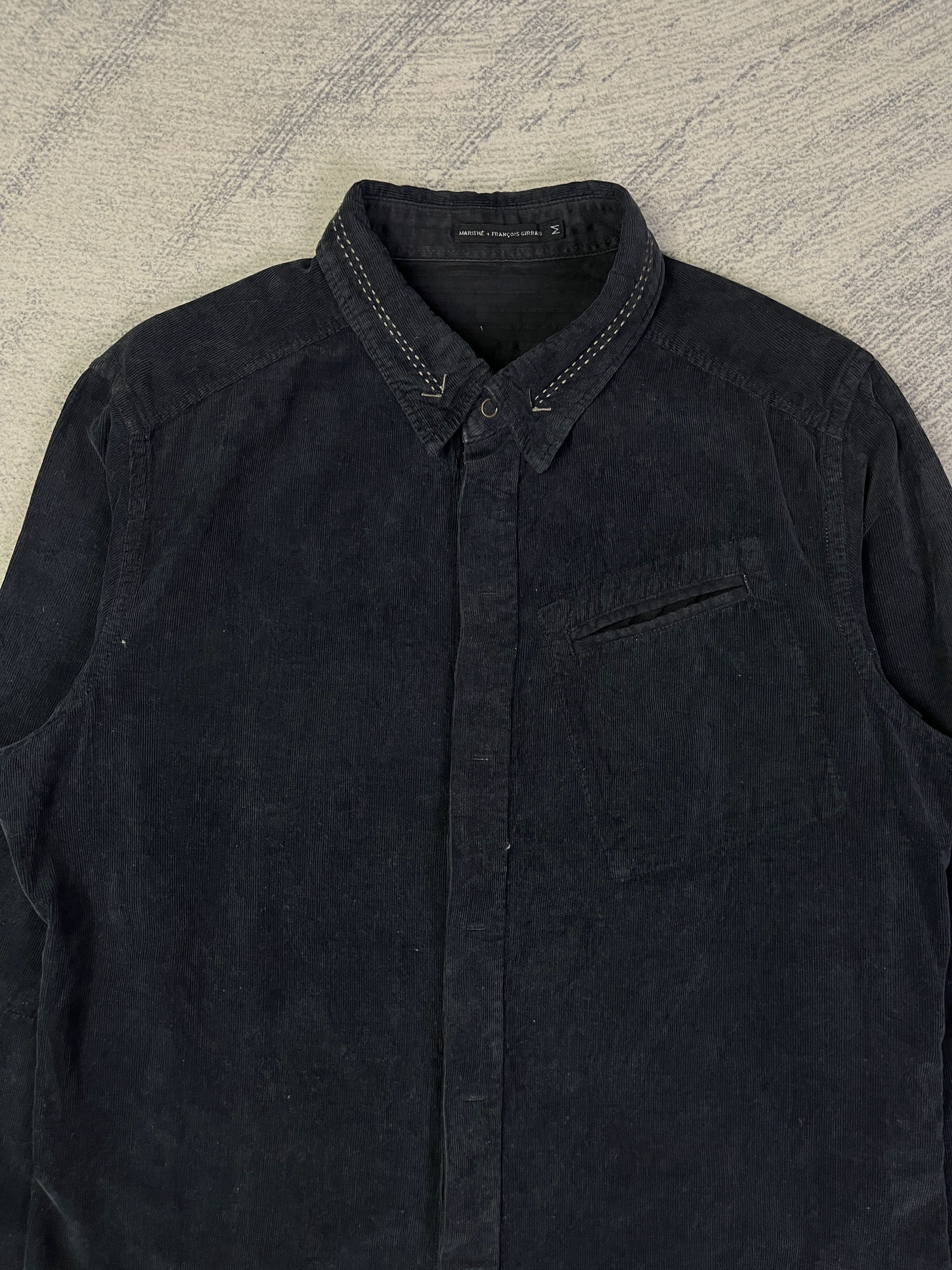 Marithe + Francois Girbaud MFG Corduroy Shirt Size M / US 6-8 / IT 42-44 - 3 Thumbnail