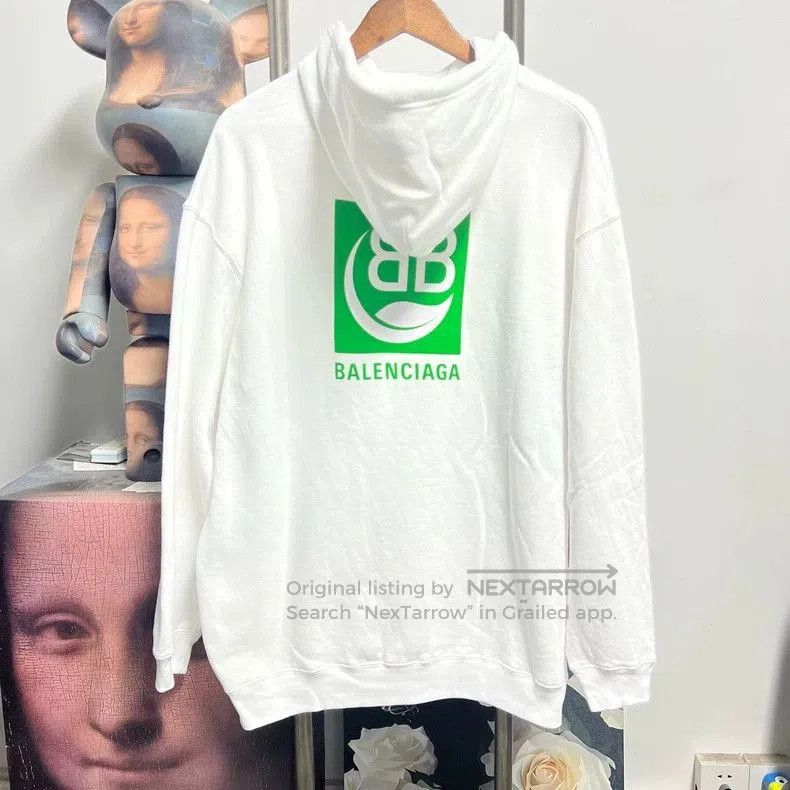 Balenciaga Balenciaga Eco Hoodie White XS. Size US XS / EU 42 / 0 - 2 Thumbnail