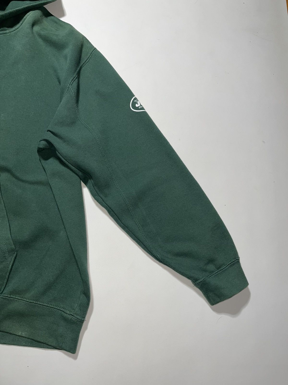 NFL Vintage 90’s New York Jets Sanchez boxy fit hoodie NFL Size US XL / EU 56 / 4 - 8 Thumbnail