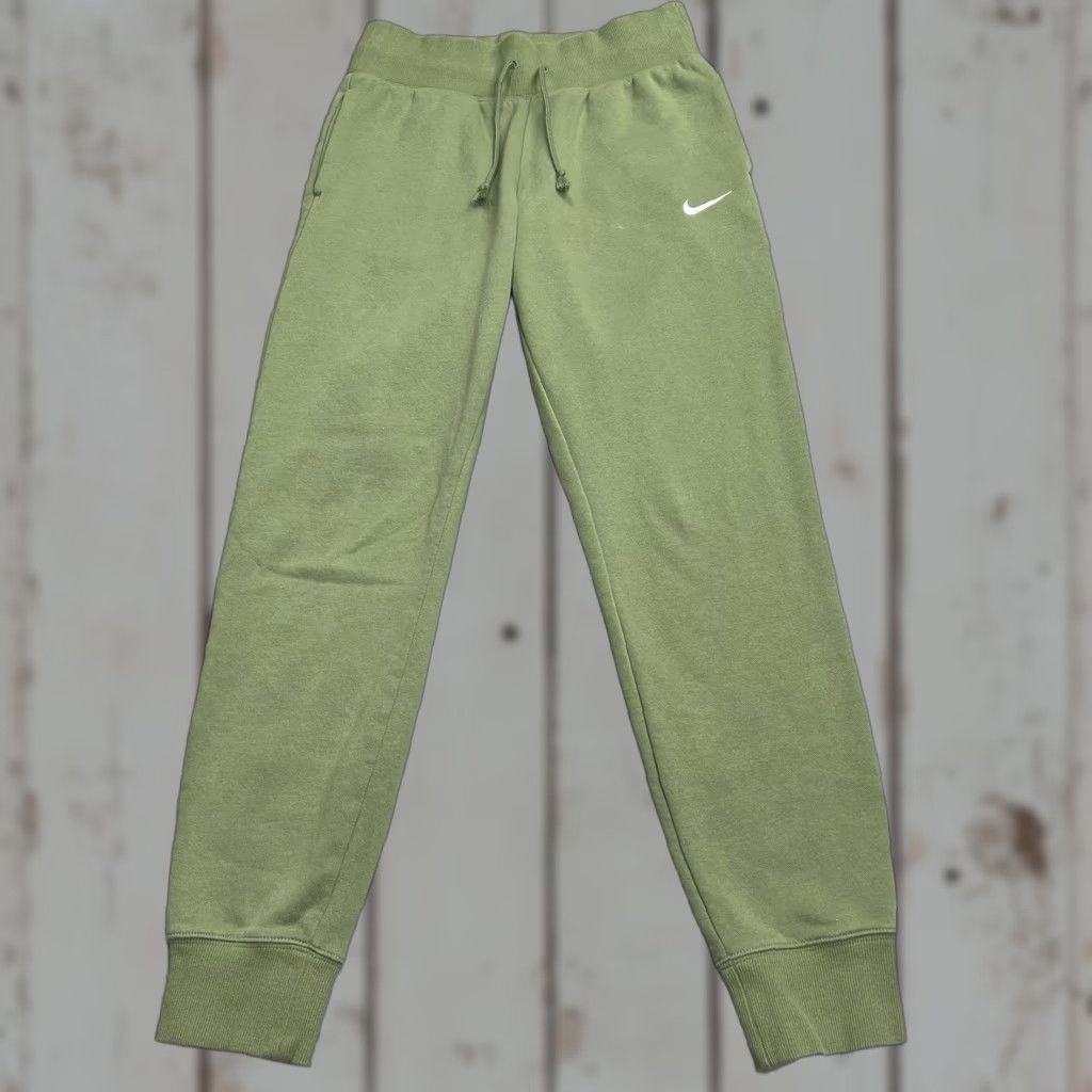 Nike Nike Sweatpants Women’s Size Small Green Fleece Lined Sportswear Jogger Casual Activewear Size 28" / US 6 / IT 42 - 1 Thumbnail