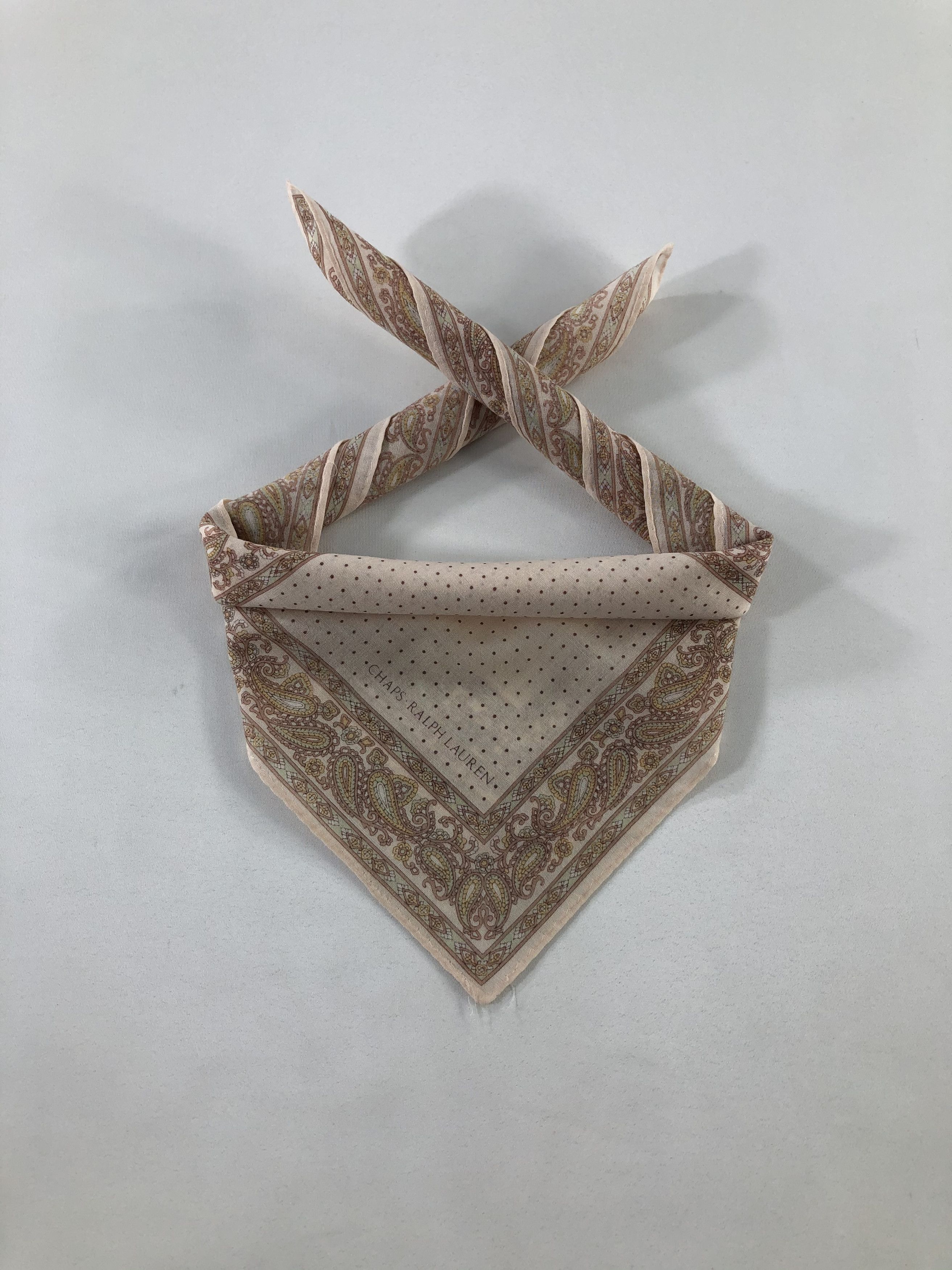 Chaps × Chaps Ralph Lauren × Vintage Chaps Ralph Lauren Handkerchief / Bandana / Neckerchief Size ONE SIZE - 2 Thumbnail
