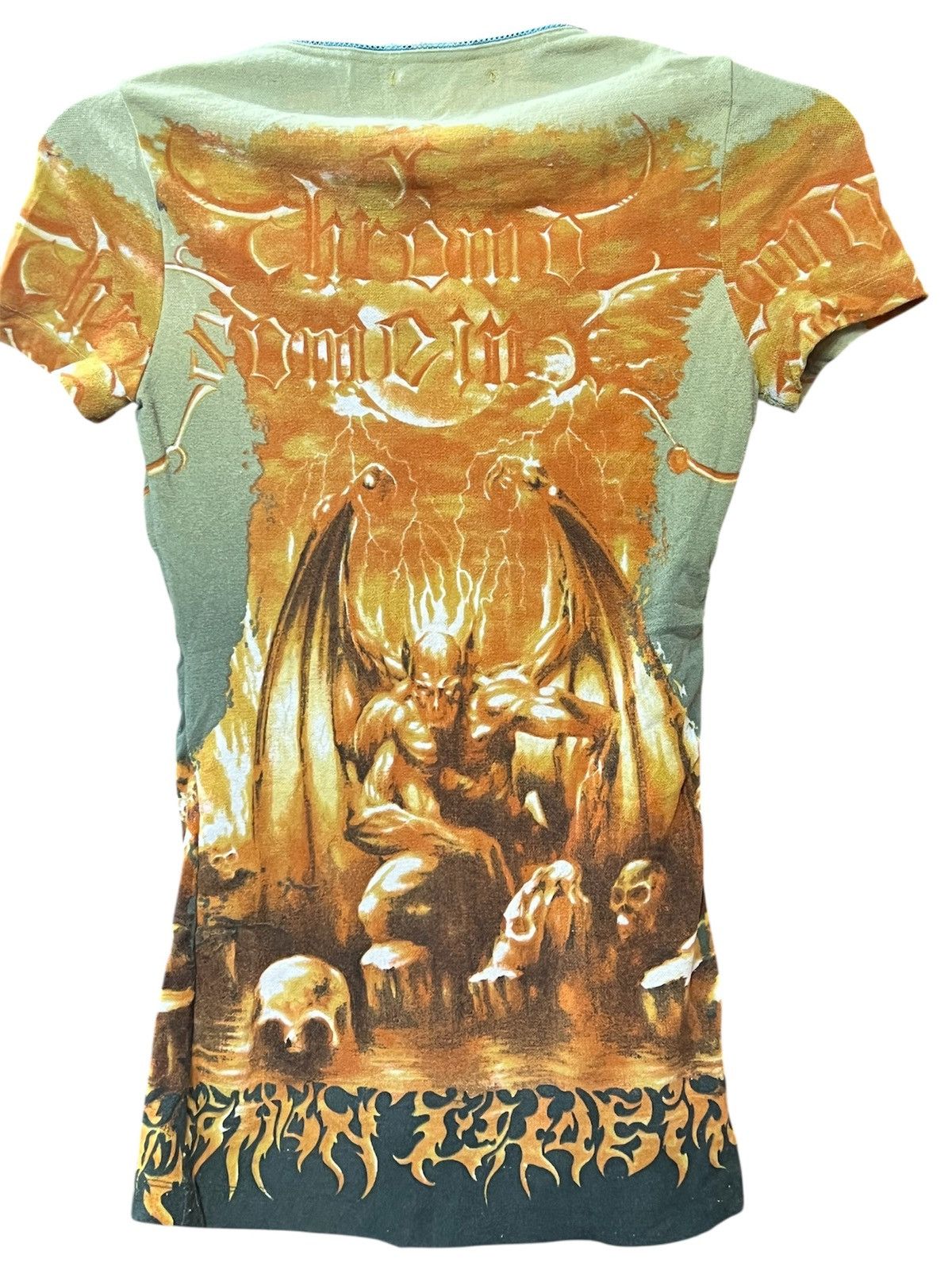 Other X CHROMOSOME IN X METAL devil full print vintage Size S / US 4 / IT 40 - 2 Thumbnail