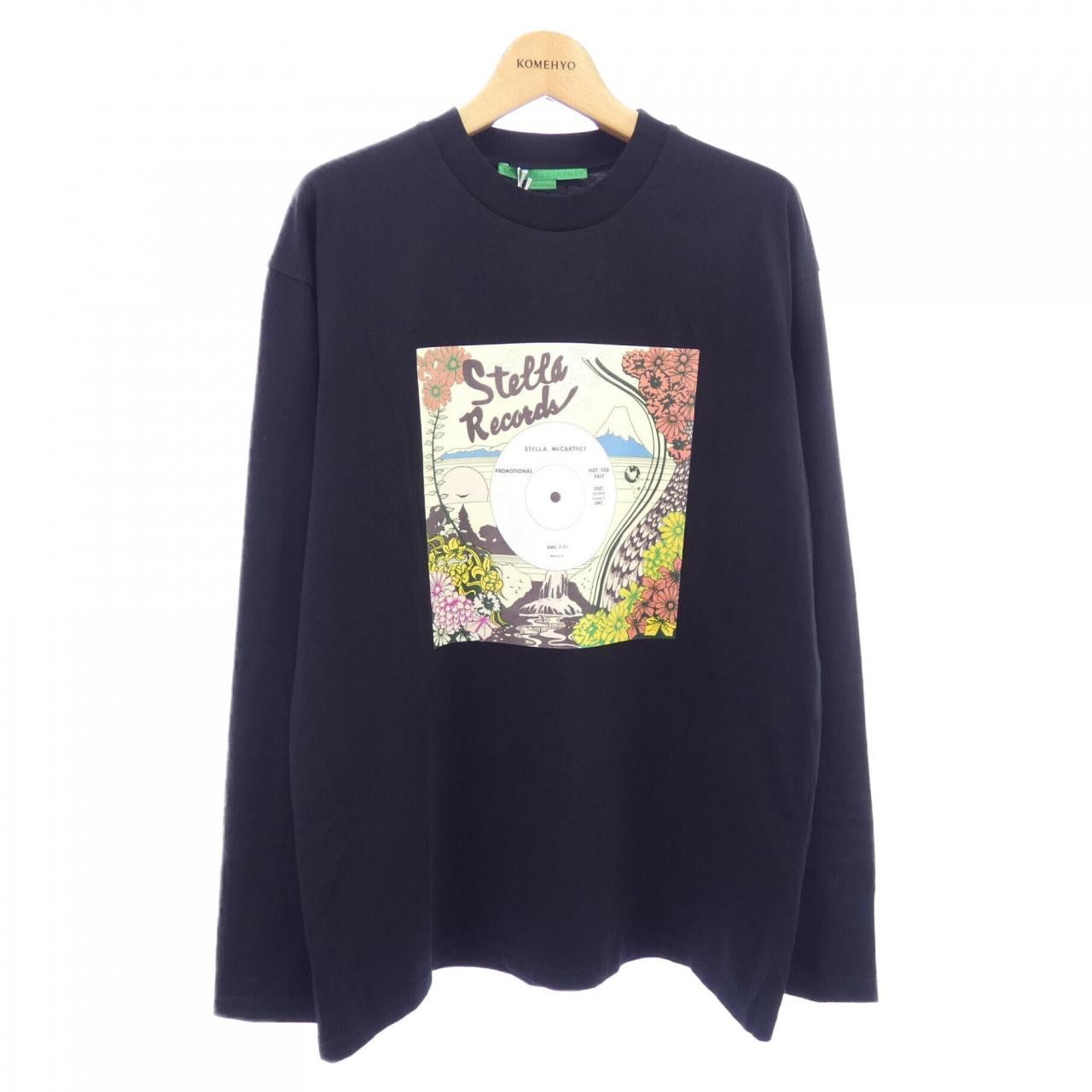 Stella McCartney Stella Mccartney Stella McCartney Record Long T-shirt Cotton T-Shirts DUTY FREE for USA Size ONE SIZE - 1 Thumbnail