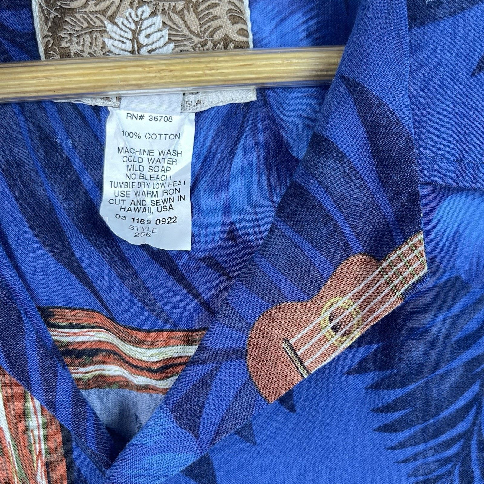 Kalaheo Vintage Kalaheo Hawaiian Shirt Mens XXL Hibiscus Guitar Size US XXL / EU 58 / 5 - 8 Thumbnail