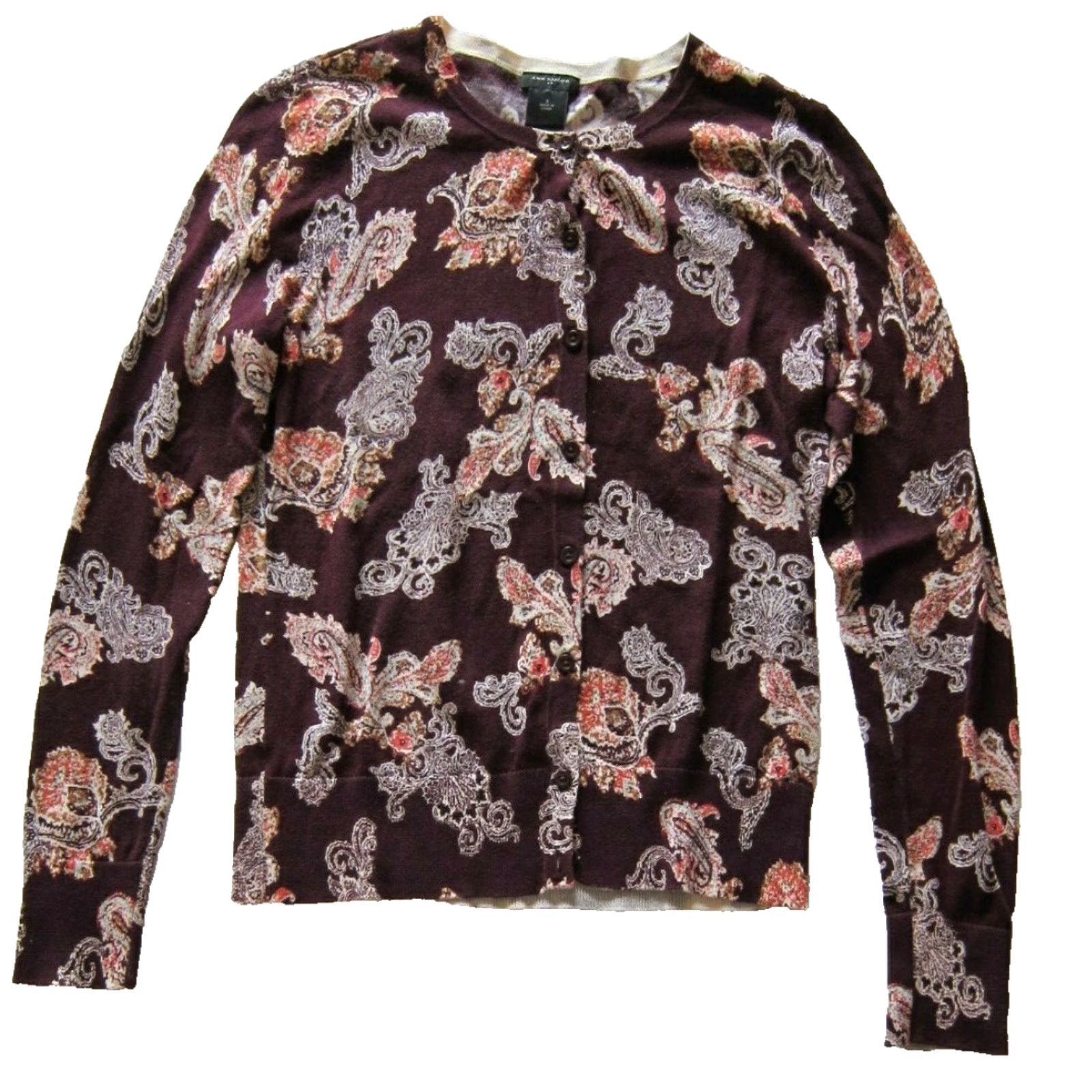 Ann Taylor **Red Ann Taylor Cotton Lightweight Knit Adult S Cardigan Sweater** User: Red Ann Taylor Cotton Lightweight Knit Cardigan Sweater Adult S Size S / US 4 / IT 40 - 5 Thumbnail