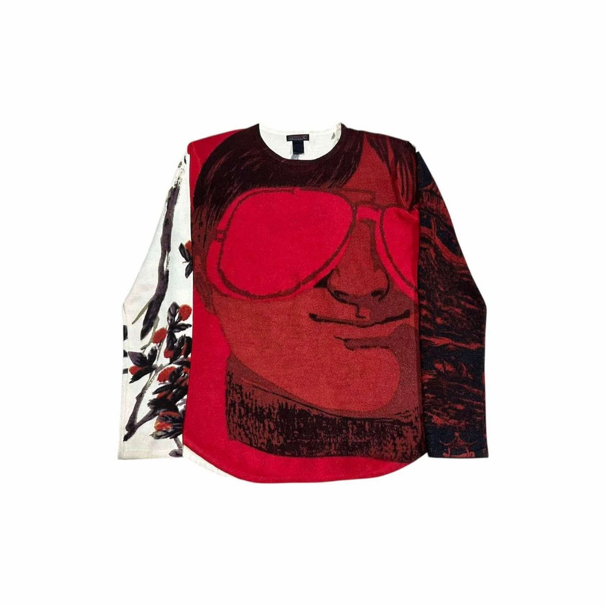 Custo Barcelona × Hysteric Glamour × Japanese Brand 🔥Sick Y2K Custo Barcelona Sweater Jpg Style Overprinted Size US L / EU 52-54 / 3 - 2 Thumbnail