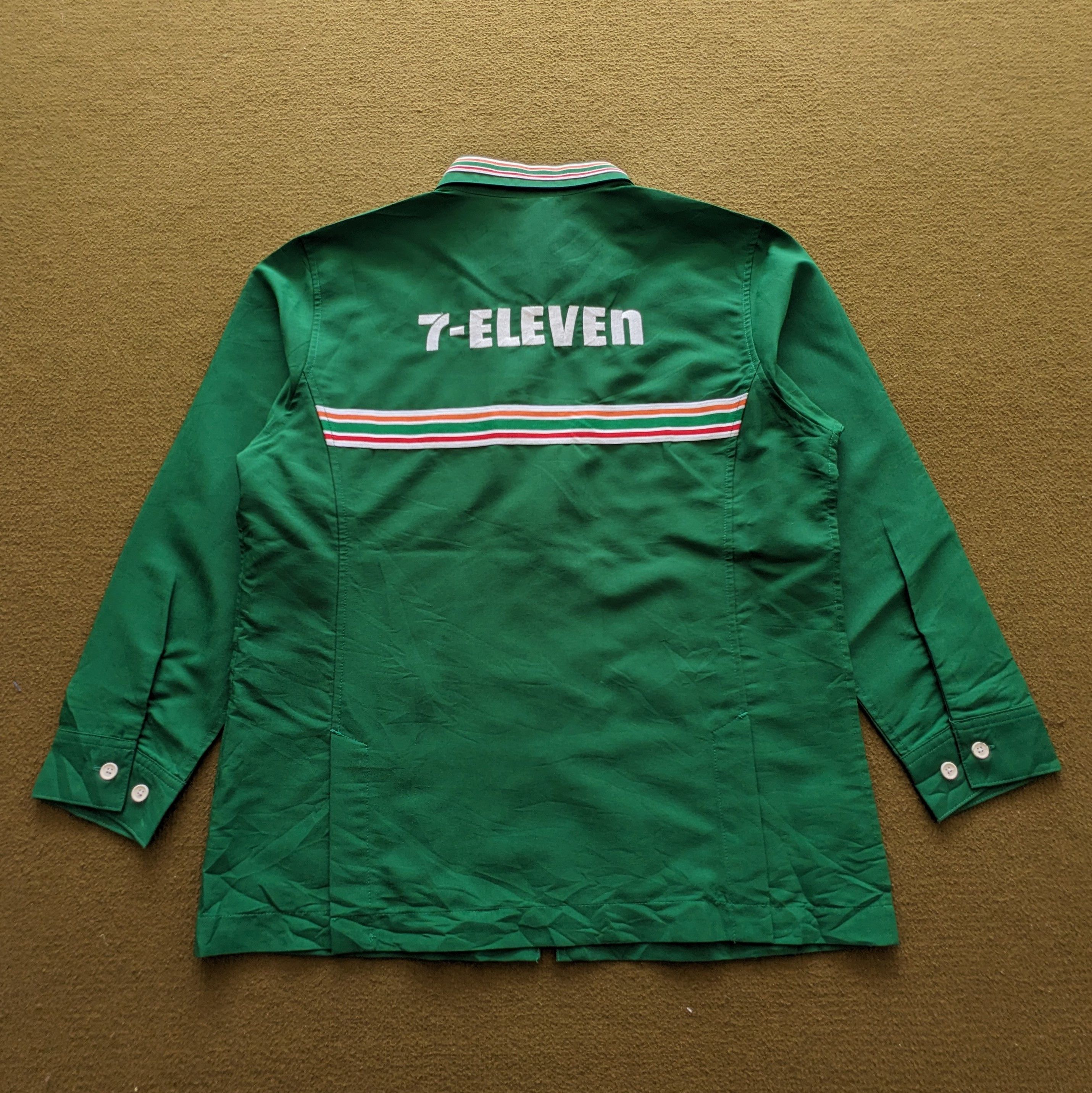 Vintage Vintage 7 ELEVEN Uniform Workers Jacket Size US S / EU 44-46 / 1 - 1 Thumbnail