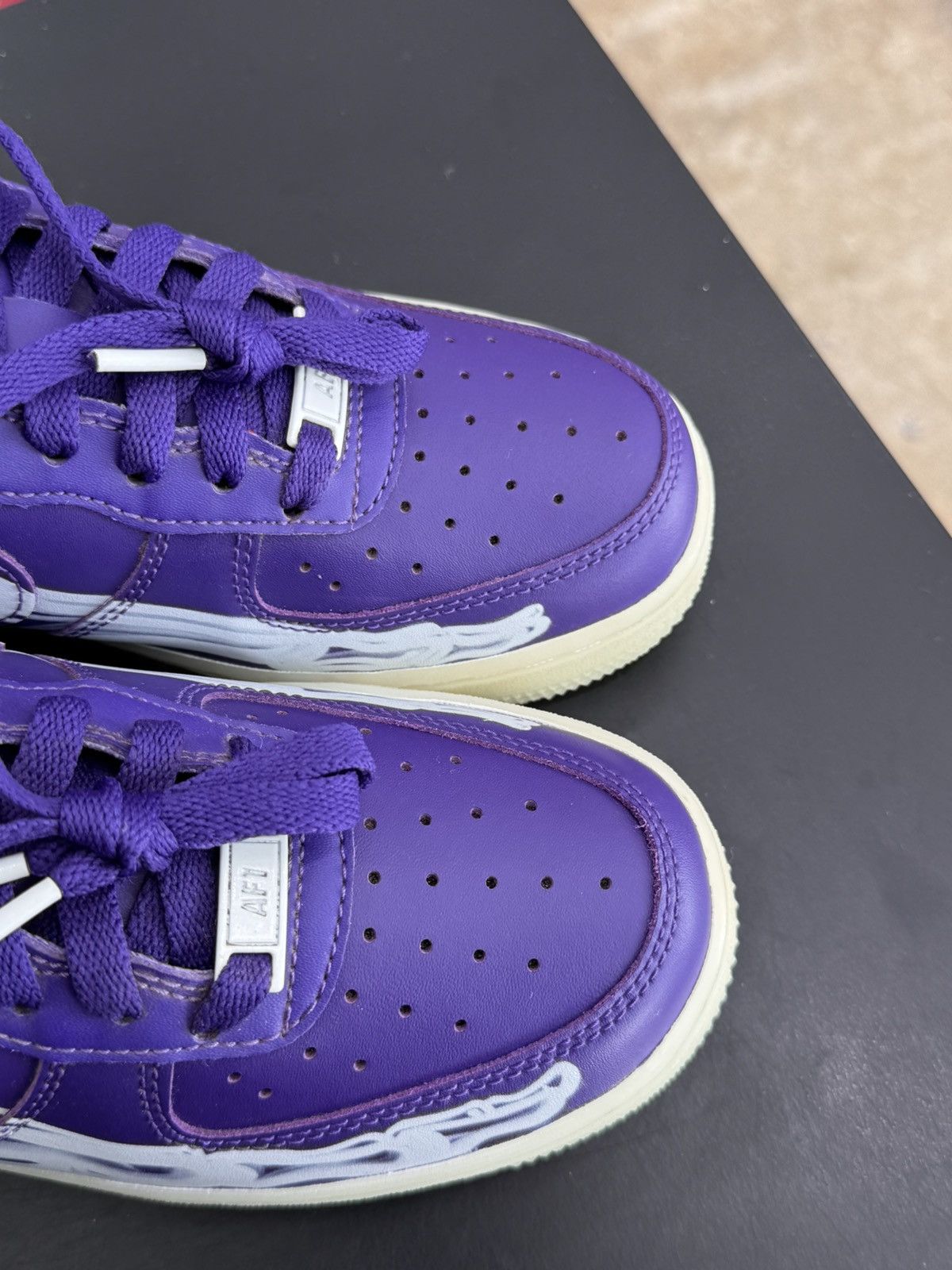 Nike Nike Air Force 1 Low ‘07 Purple Skeleton Size 6 (2021) Size US 6 / EU 39 - 7 Thumbnail