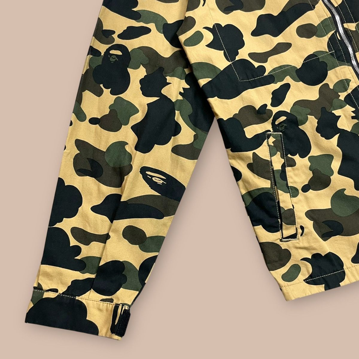 Bape OG2000's BAPE 1st Camo L/S Zip Up Jacket Size US M / EU 48-50 / 2 - 9 Thumbnail