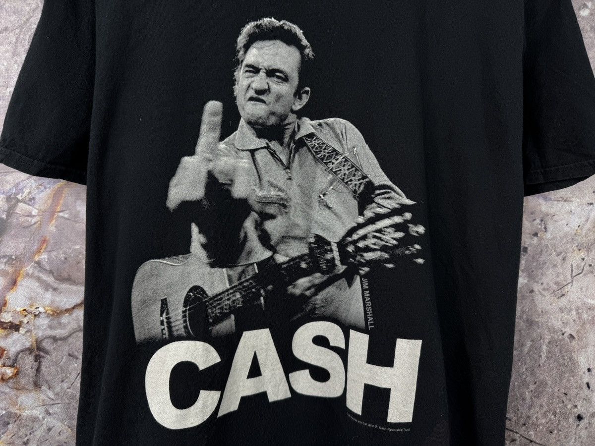 Other × Vintage Men’s Jim Marshall Cash T-Shirt Size XL Size US XL / EU 56 / 4 - 4 Thumbnail