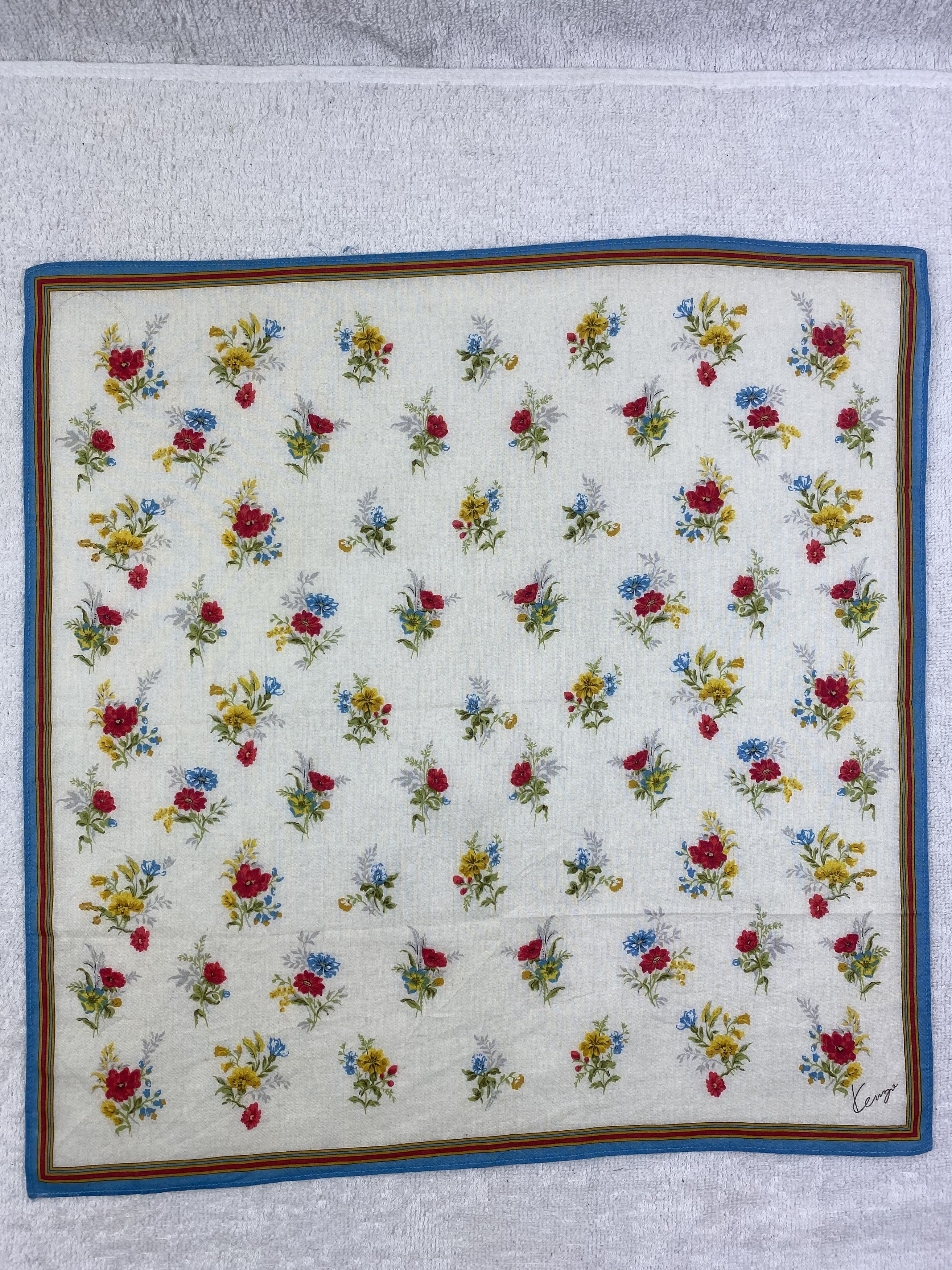 Kenzo × Vintage Kenzo Handkerchief / Bandana / Neckerchief Size ONE SIZE - 3 Thumbnail