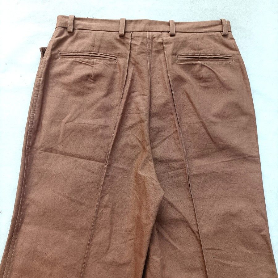 Christophe Lemaire × Lemaire Christophe LEMAIRE high waist wide leg pant Size 38" / US 16 / IT 52 - 3 Thumbnail