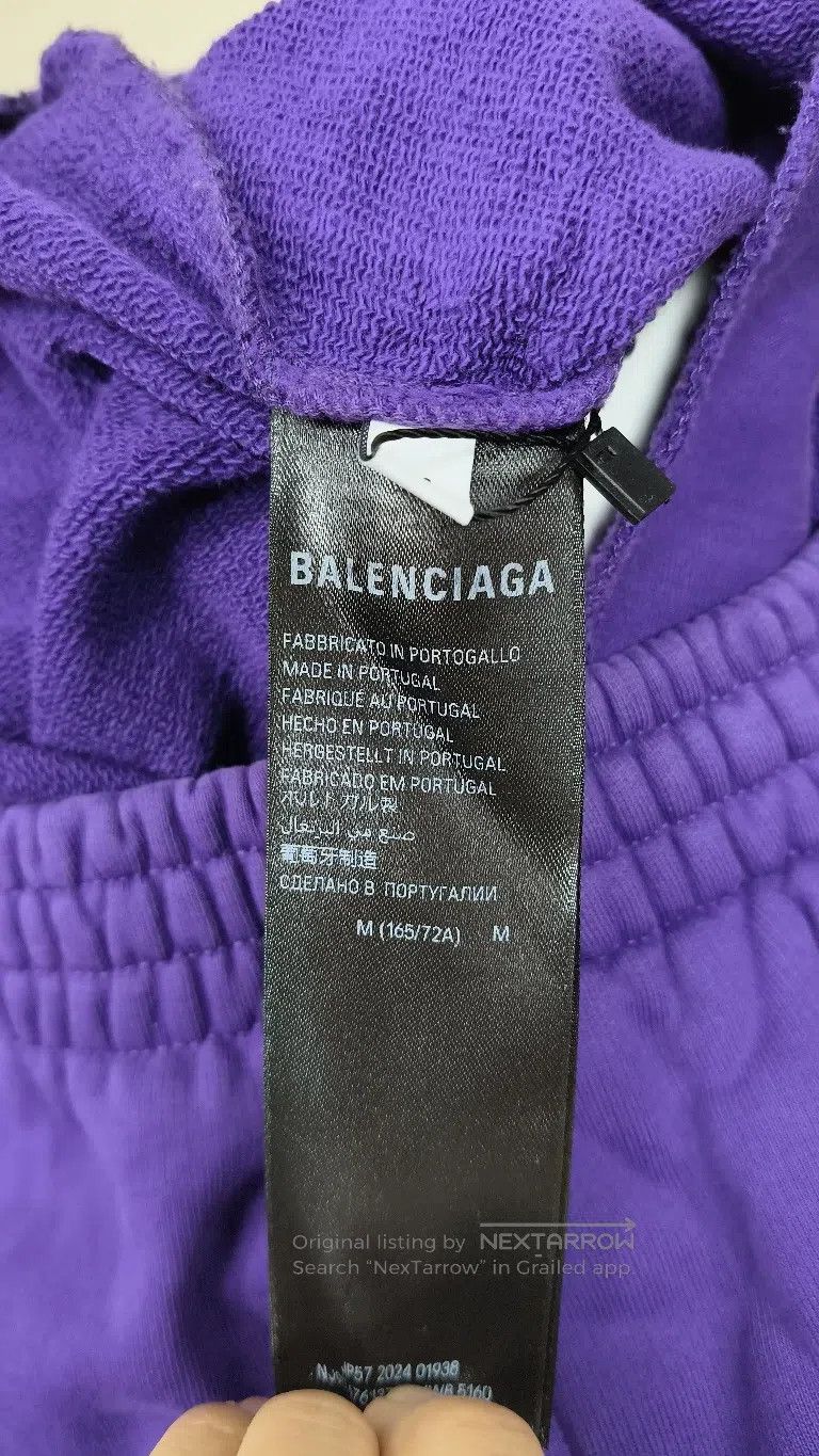 Balenciaga Balenciaga size M Leisure shorts purple Size US 27 - 4 Thumbnail