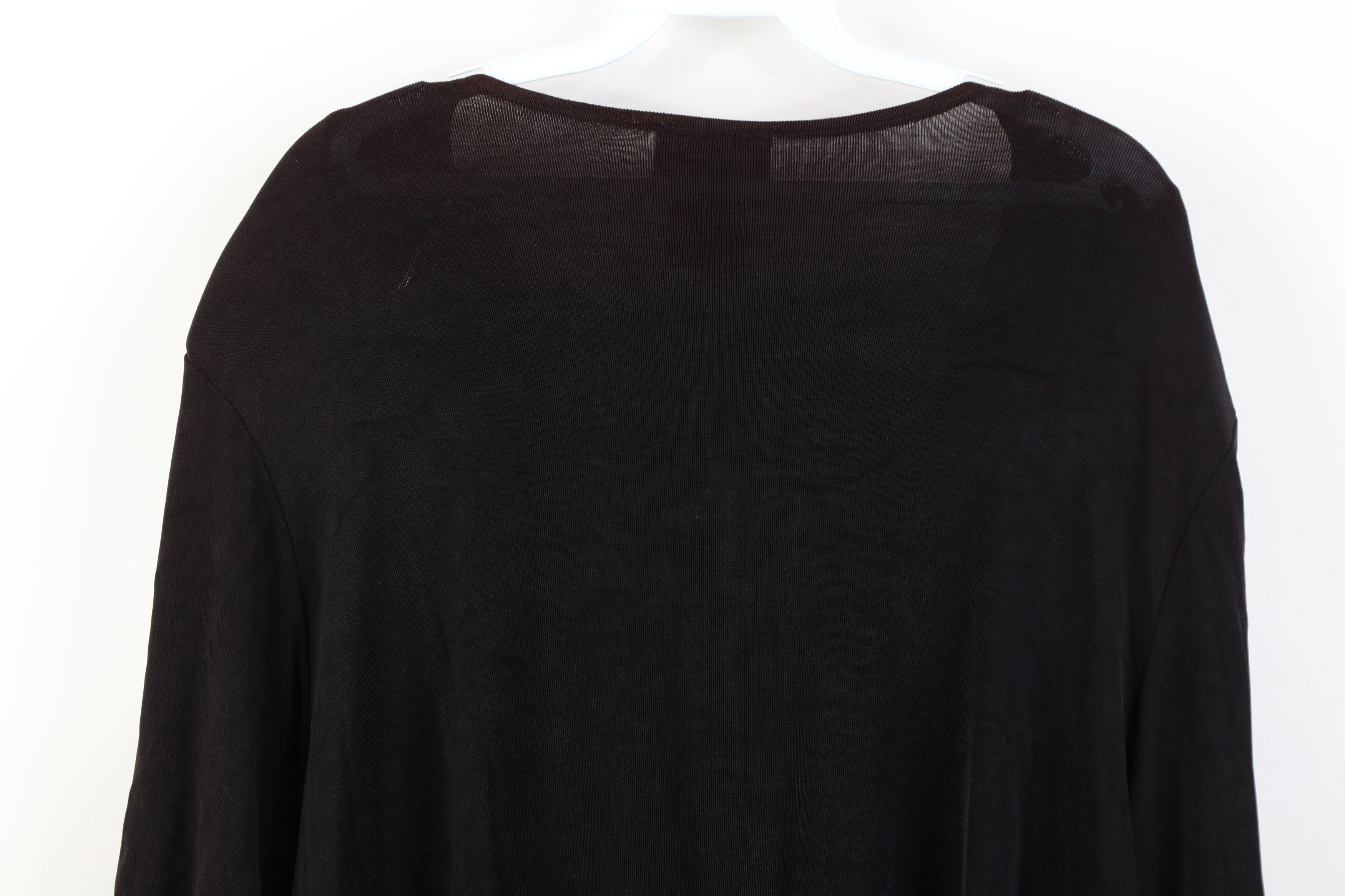 Vintage Vintage 90s Streetwear Ribbed Clasp Cardigan Shirt USA Size L / US 10 / IT 46 - 11 Thumbnail
