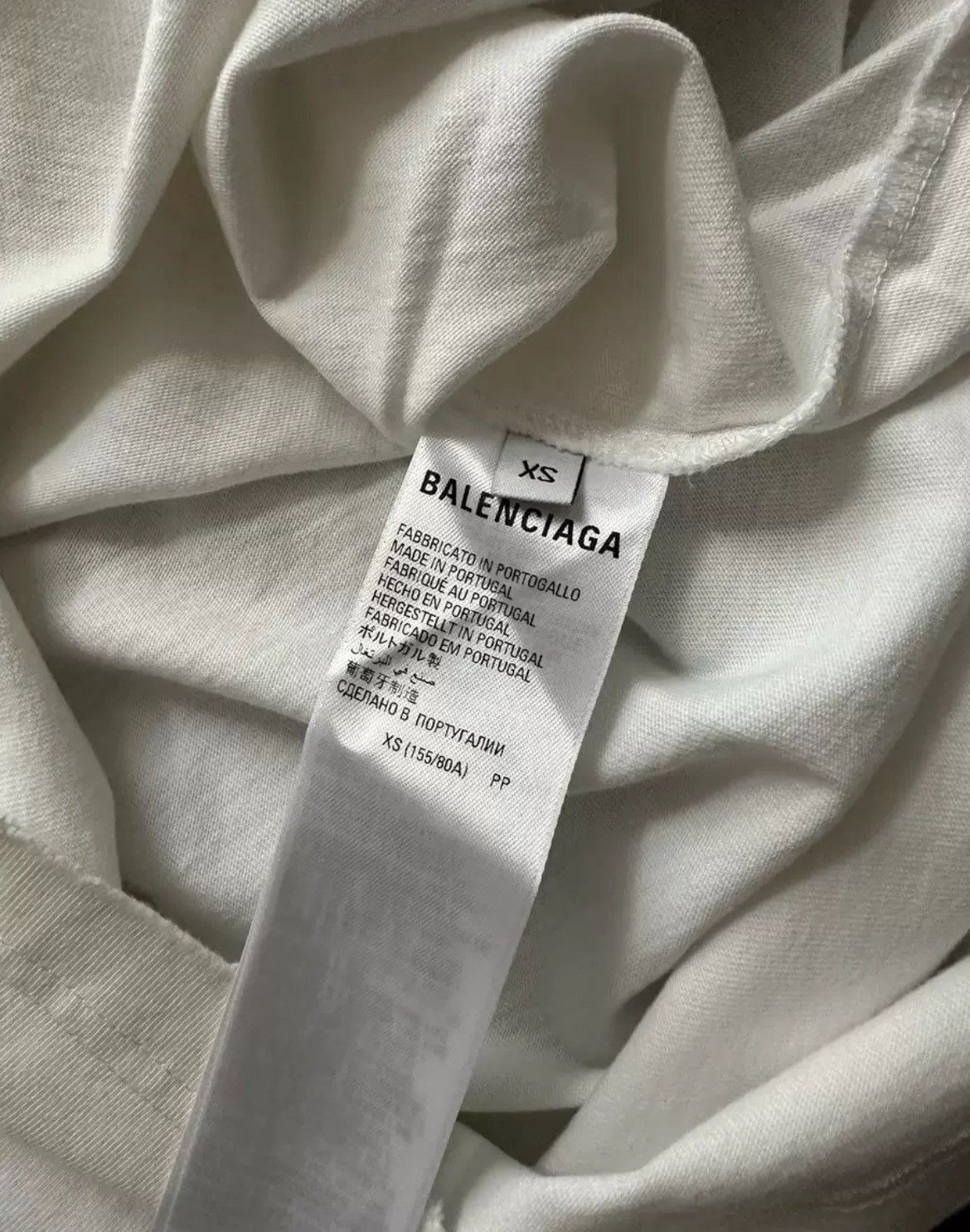 Balenciaga Balenciaga FW22 solid short sleeved T-shirt - - DMC Size US XS / EU 42 / 0 - 5 Thumbnail