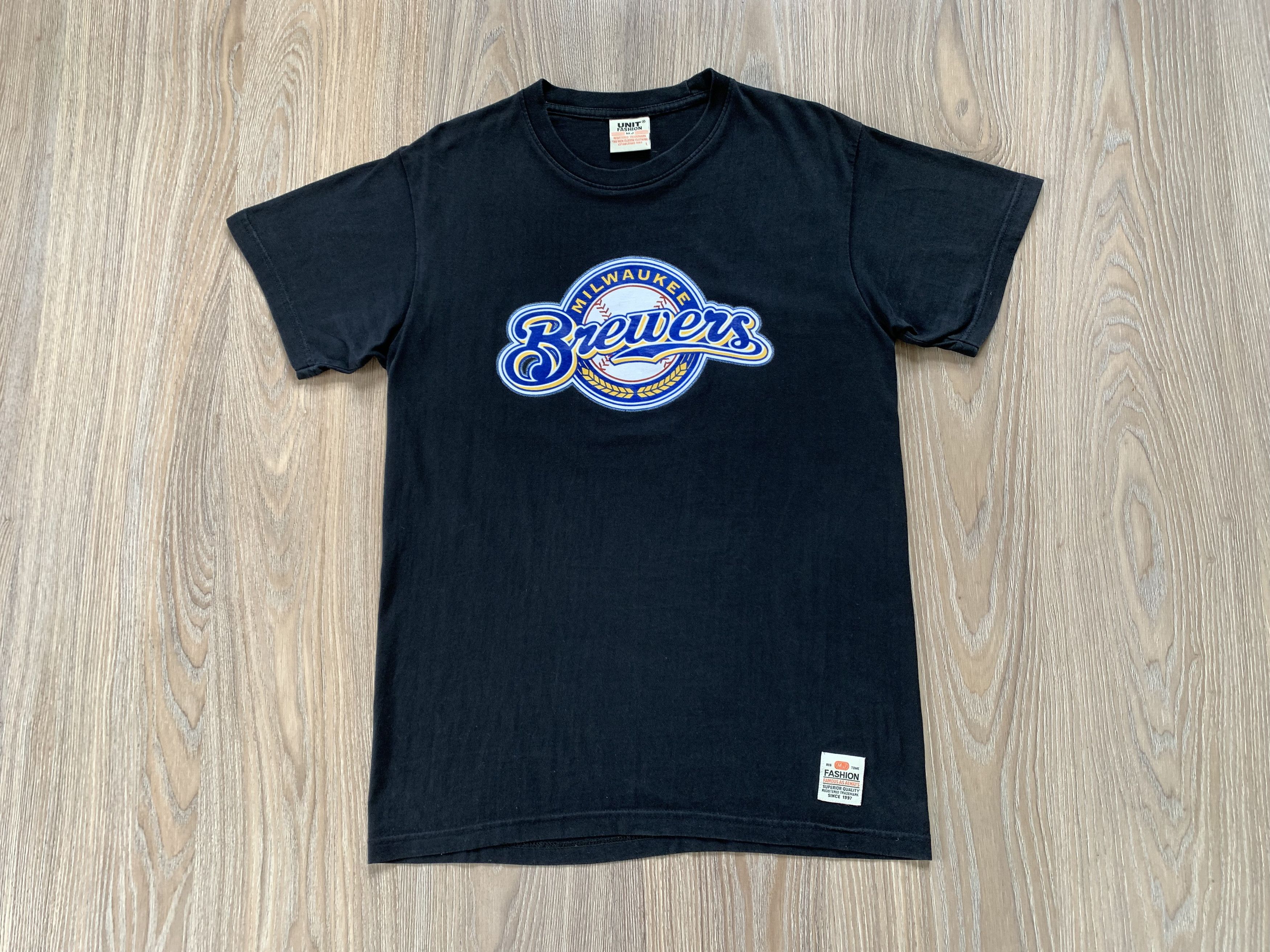 MLB × Vintage Vintage Milwaukee Brewers MLB Graphic T Shirt Size US L / EU 52-54 / 3 - 2 Thumbnail